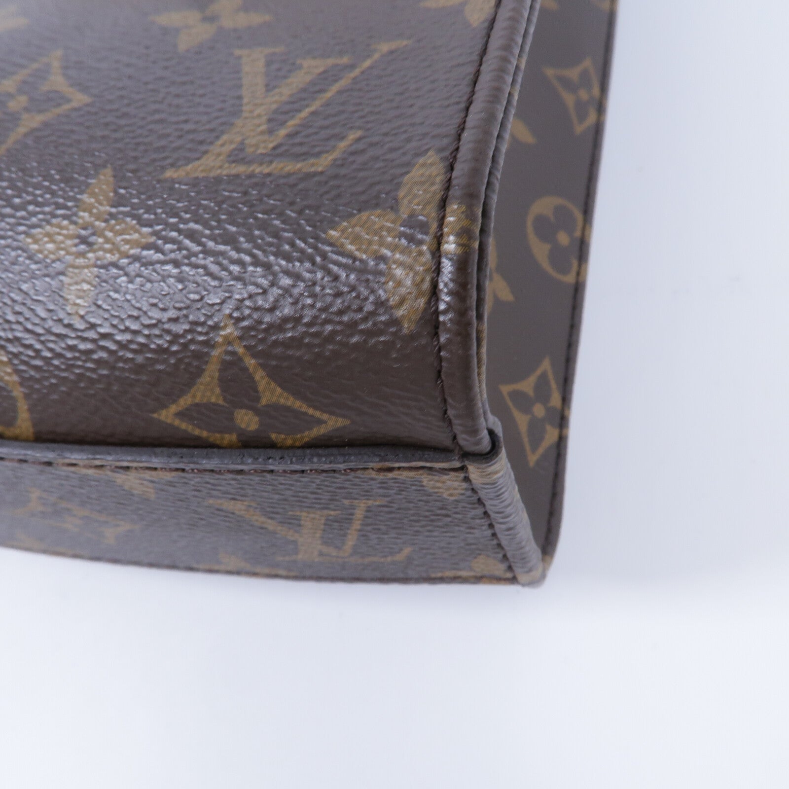 LOUIS VUITTON Monogram Sac Plat BB手挽肩背兩用袋