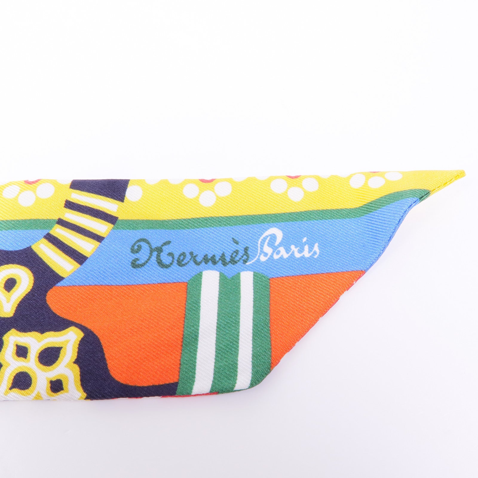 HERMES 絲質Twilly絲巾