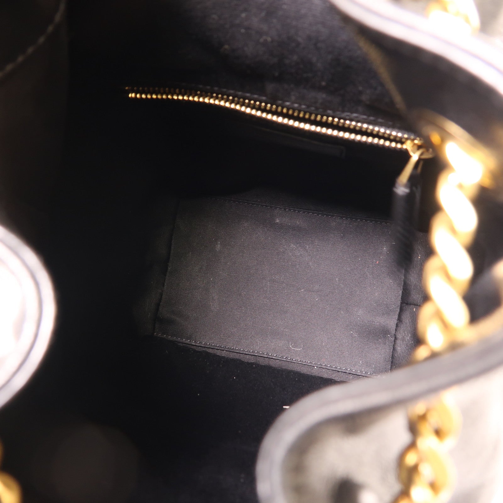 SAINT LAURENT 羊皮皮革/麂皮皮革Jamie Backpack金扣背包