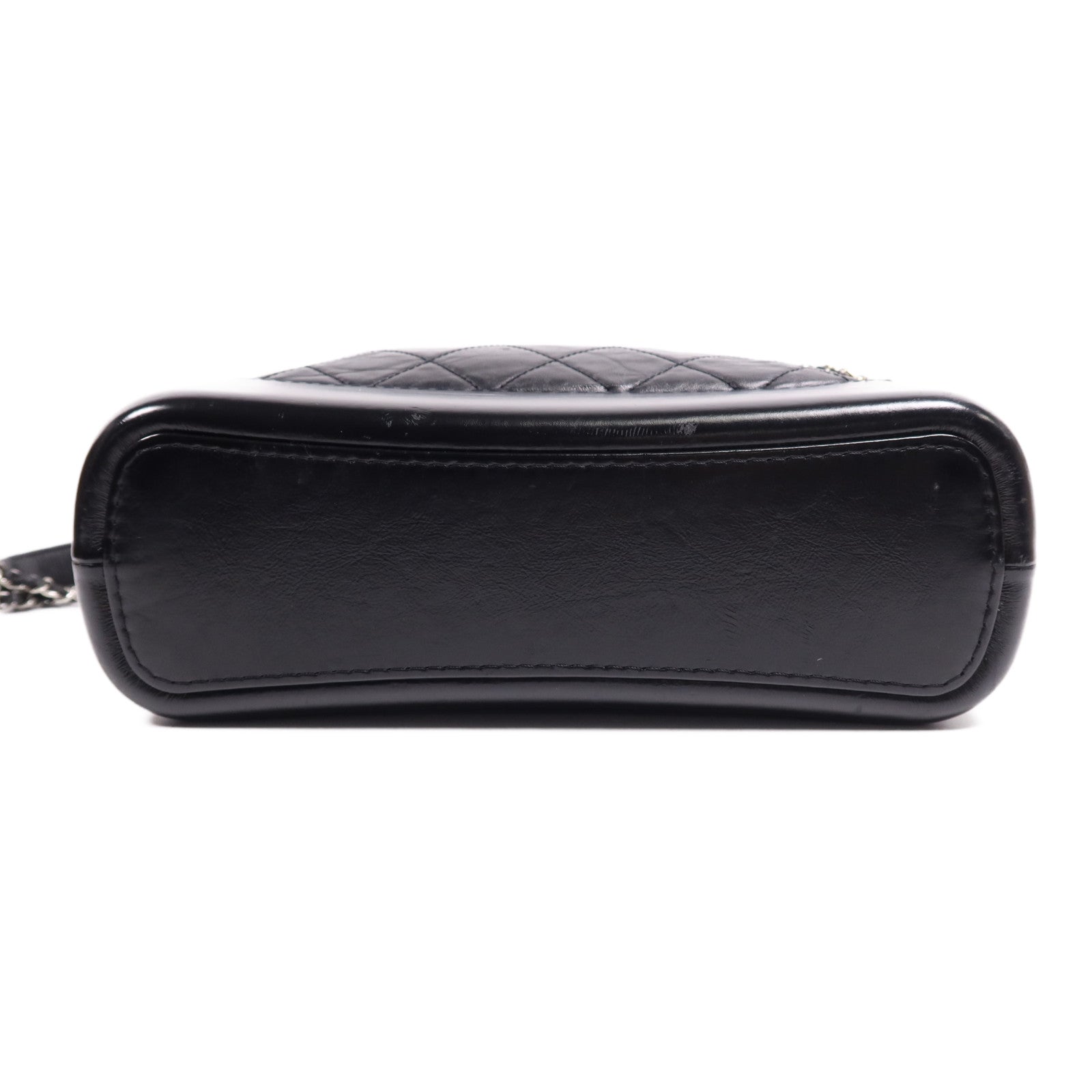 CHANEL 牛皮皮革Gabrielle Medium鏈帶肩背袋