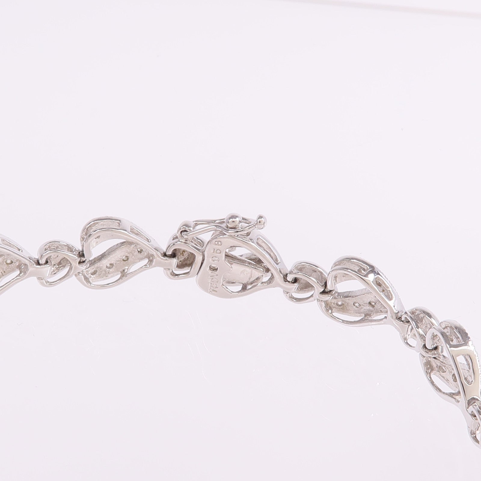 JEWELRY 【激減優惠】18K白金Diamond Bracelet鑽石手鏈