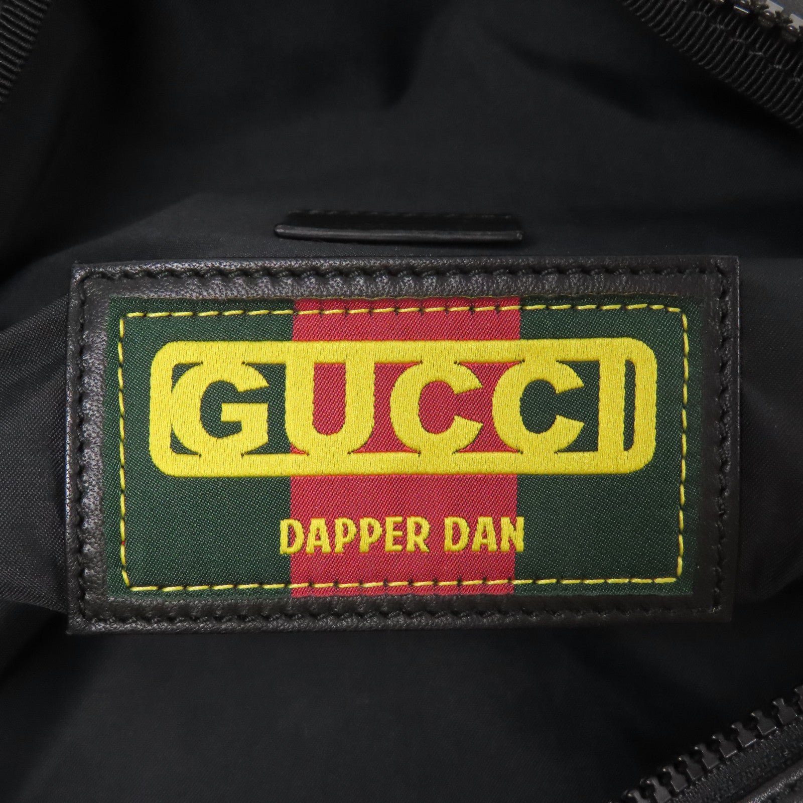 GUCCI 皮革DAPPER DAN腰包