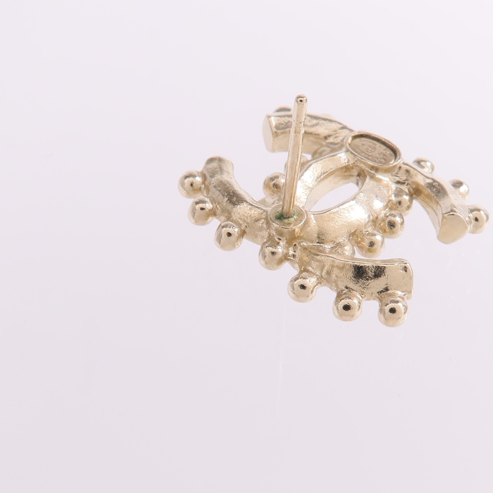 CHANEL 金屬Earrings金扣耳環