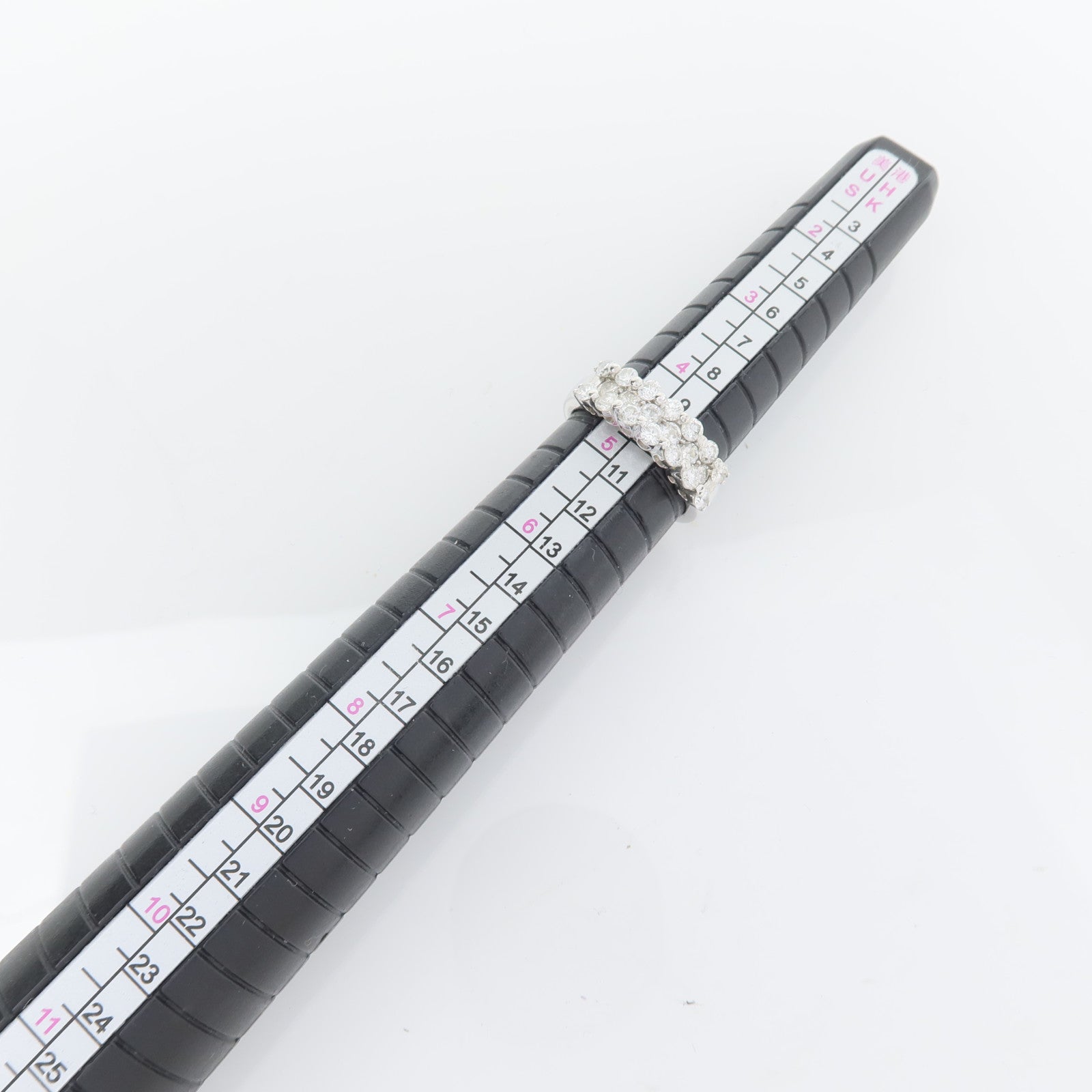 JEWELRY PT900鉑金Diamond Ring鑽石戒指US#4.5