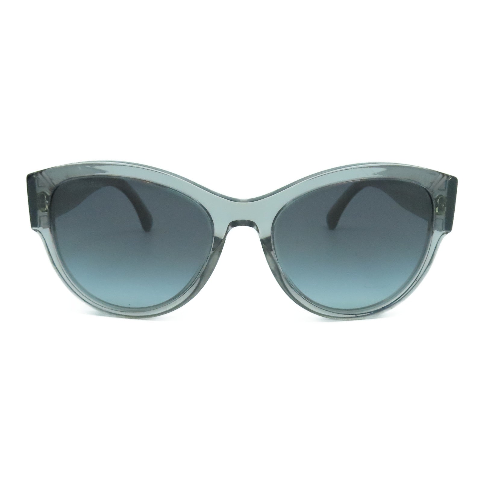 CHANEL 【激減優惠】PVC Sunglasses太陽眼鏡黑色/銀色