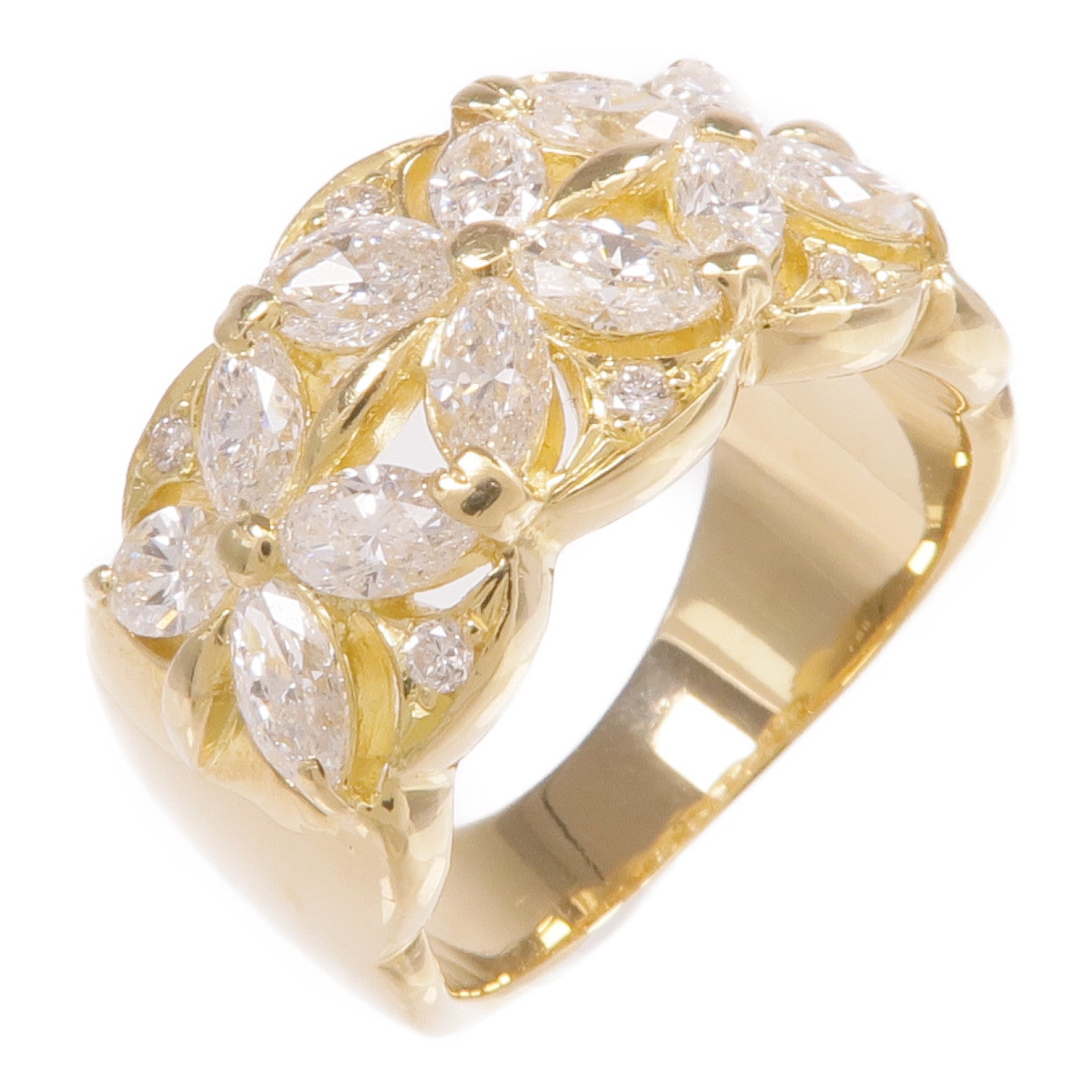 JEWELRY 【激減優惠】18K黃金Diamond Ring鑽石戒指US#6