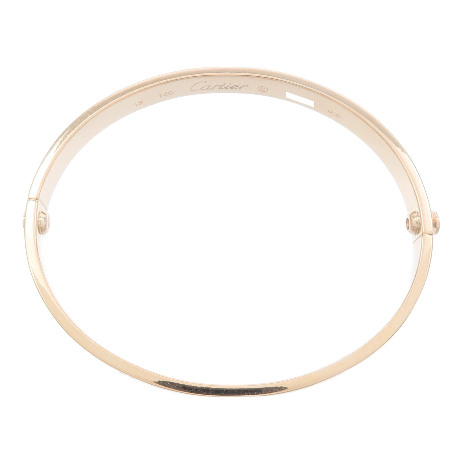 CARTIER 18K黃金Love Bracelet手鐲
