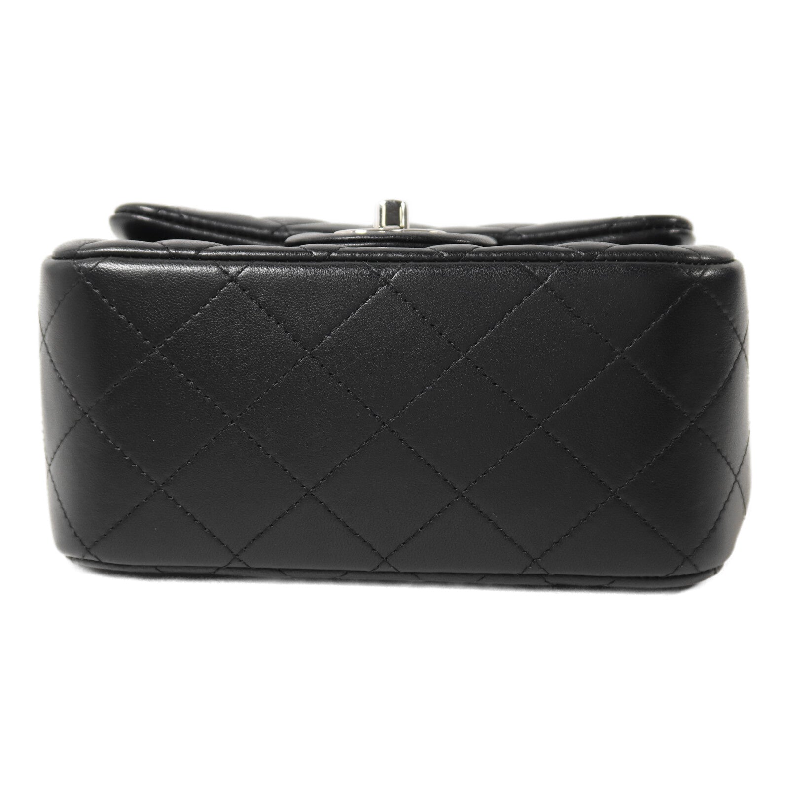 CHANEL 羊皮皮革Mini Classic 17鏈帶肩背袋