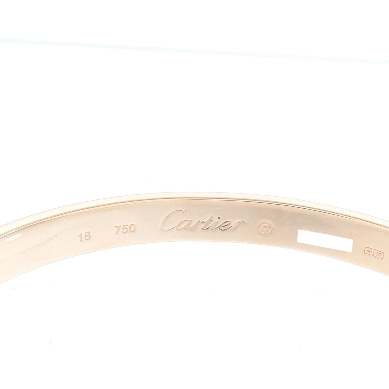 CARTIER 18K黃金Love Bracelet手鐲