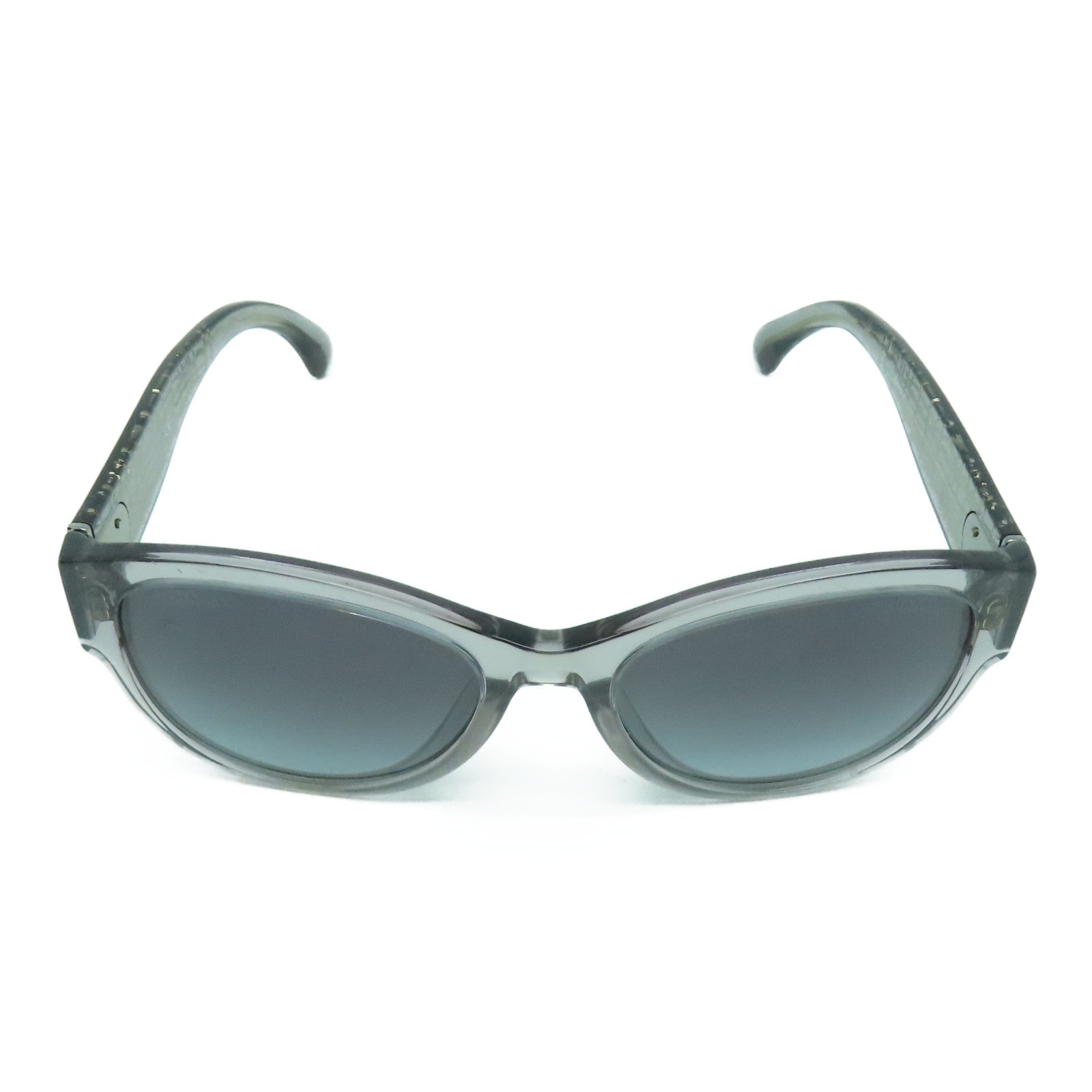 CHANEL 【激減優惠】PVC Sunglasses太陽眼鏡黑色/銀色