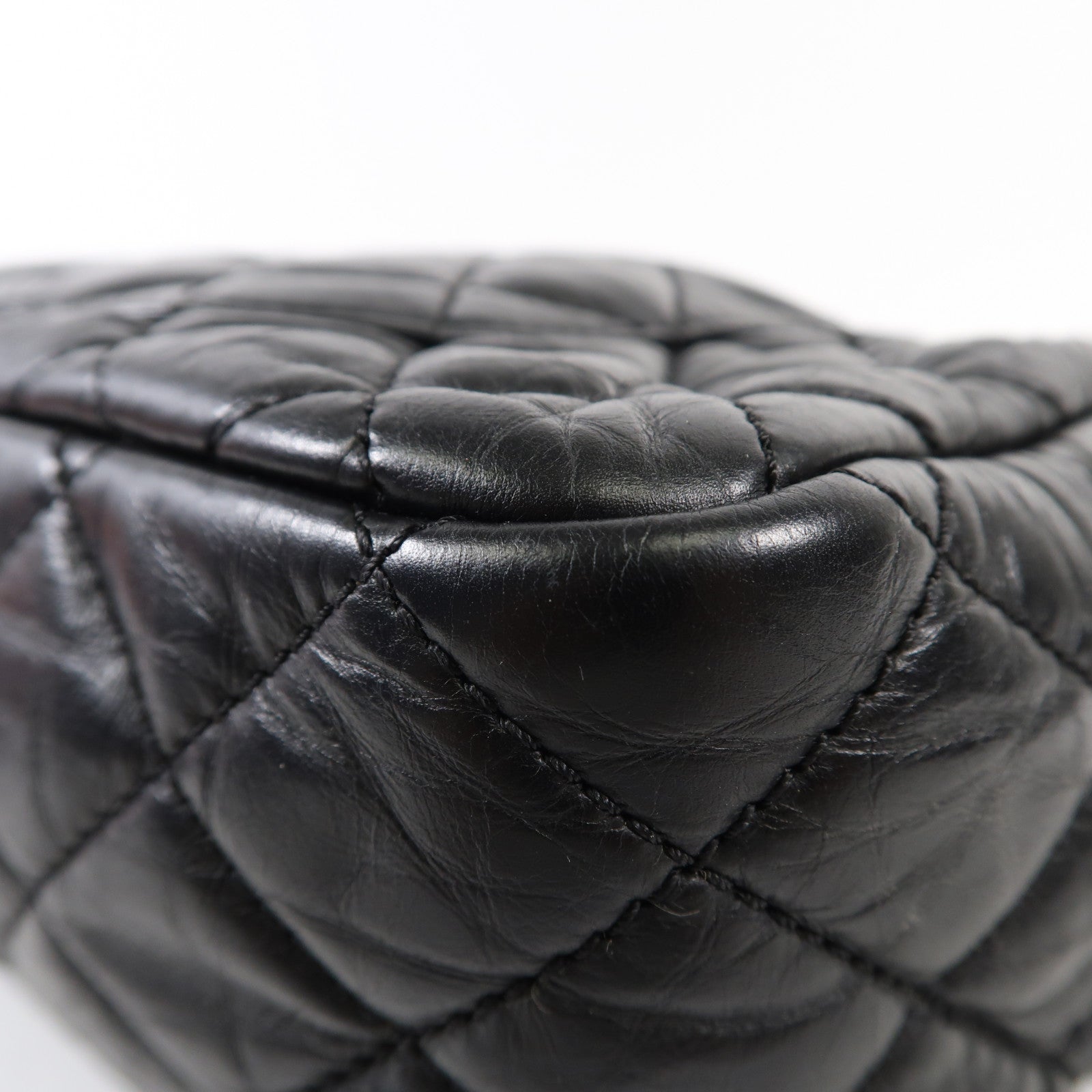 CHANEL 牛皮皮革2.55 Shoulder Bag金扣鏈帶肩背袋