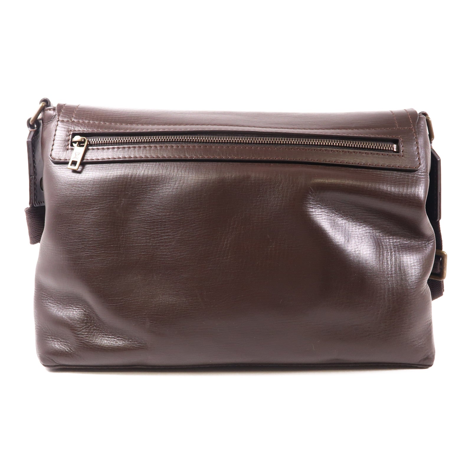 LOUIS VUITTON 牛皮皮革Utah Messenger肩背袋