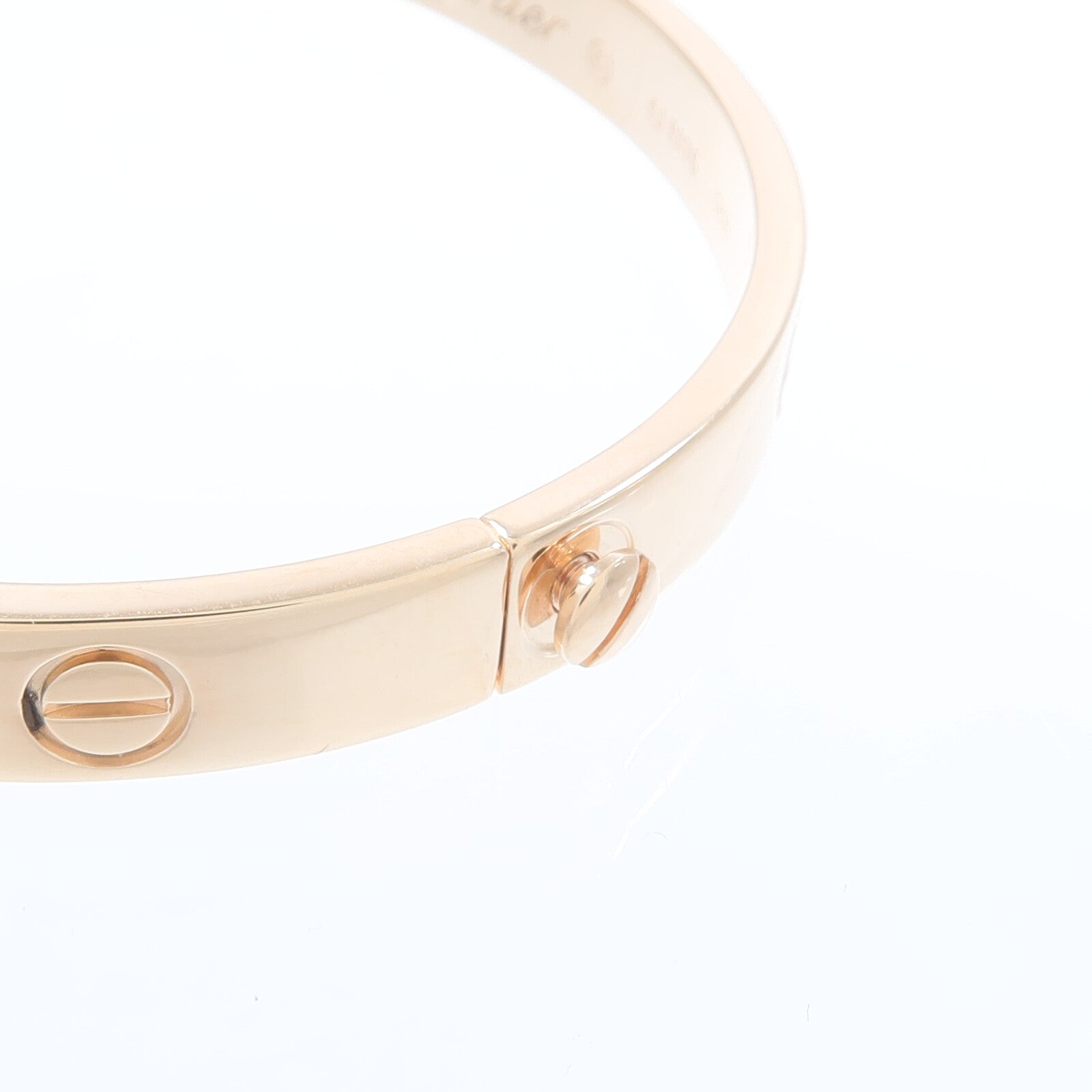 CARTIER 18K黃金Love Bracelet手鐲