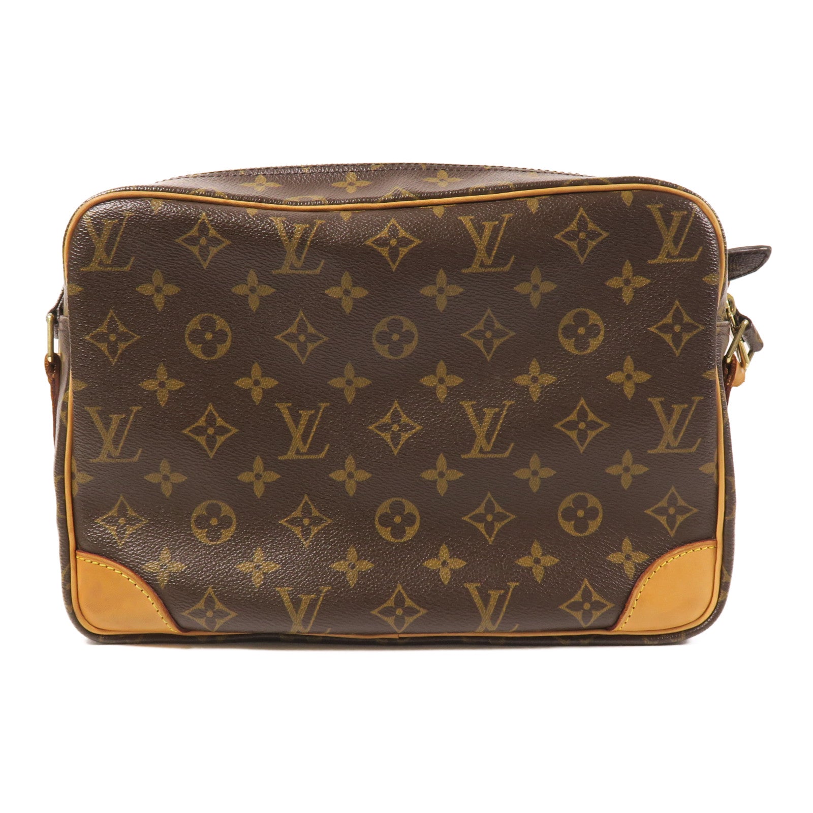 LOUIS VUITTON【激減優惠】 Monogram Nile金扣肩背袋