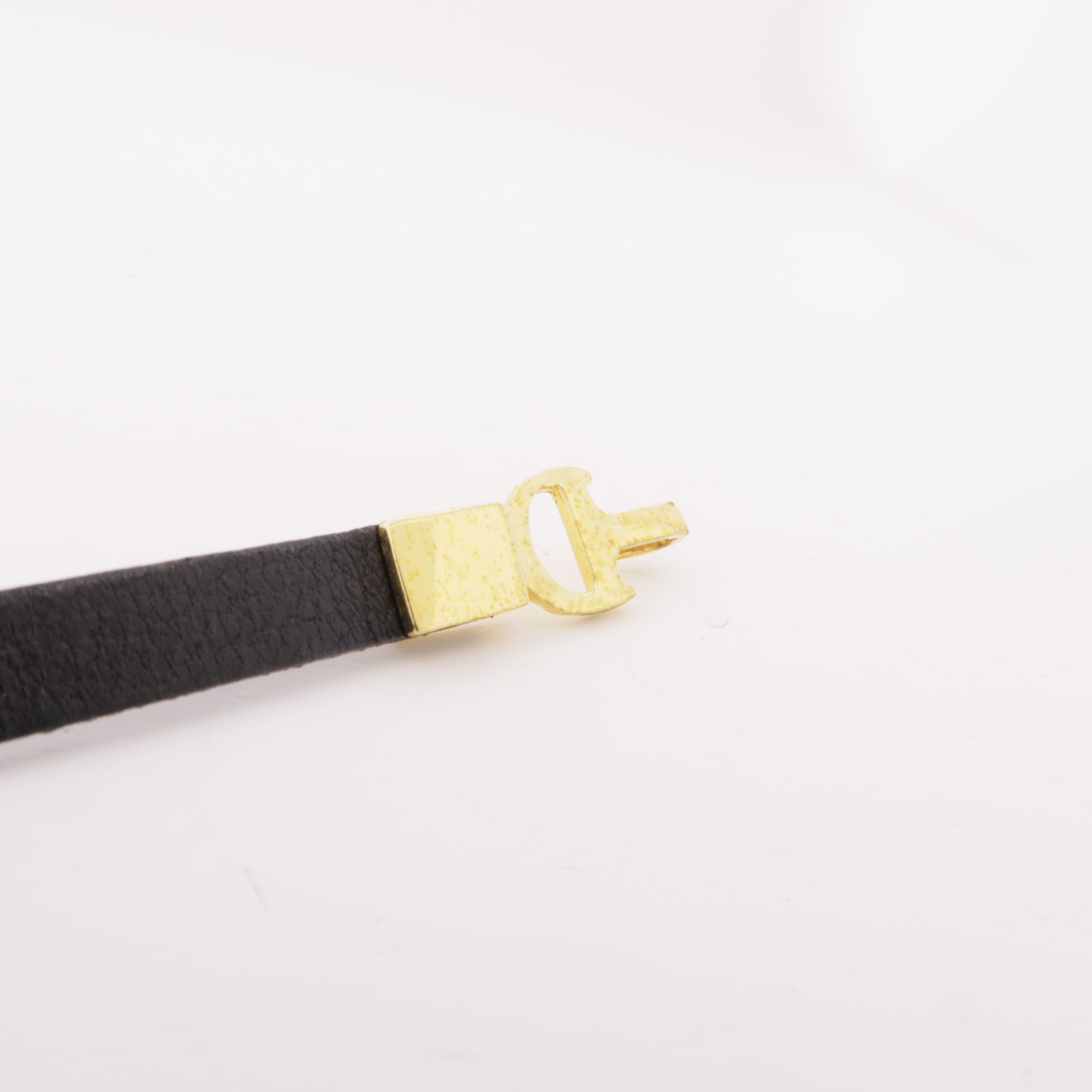 Dior 牛皮皮革Bracelet金扣手鐲
