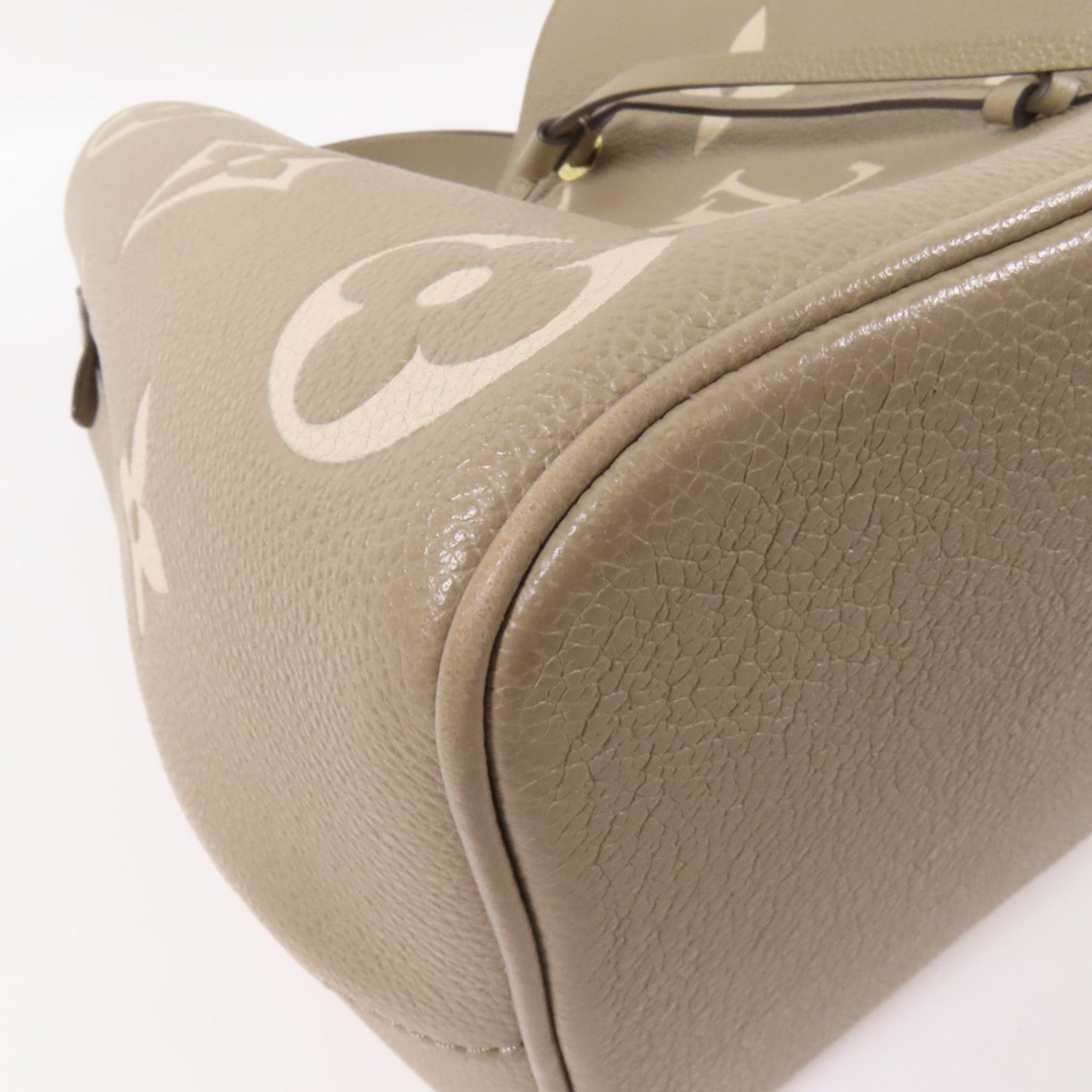 LOUIS VUITTON Monogram Empreinte Neo Noe MM金扣手挽肩背兩用袋