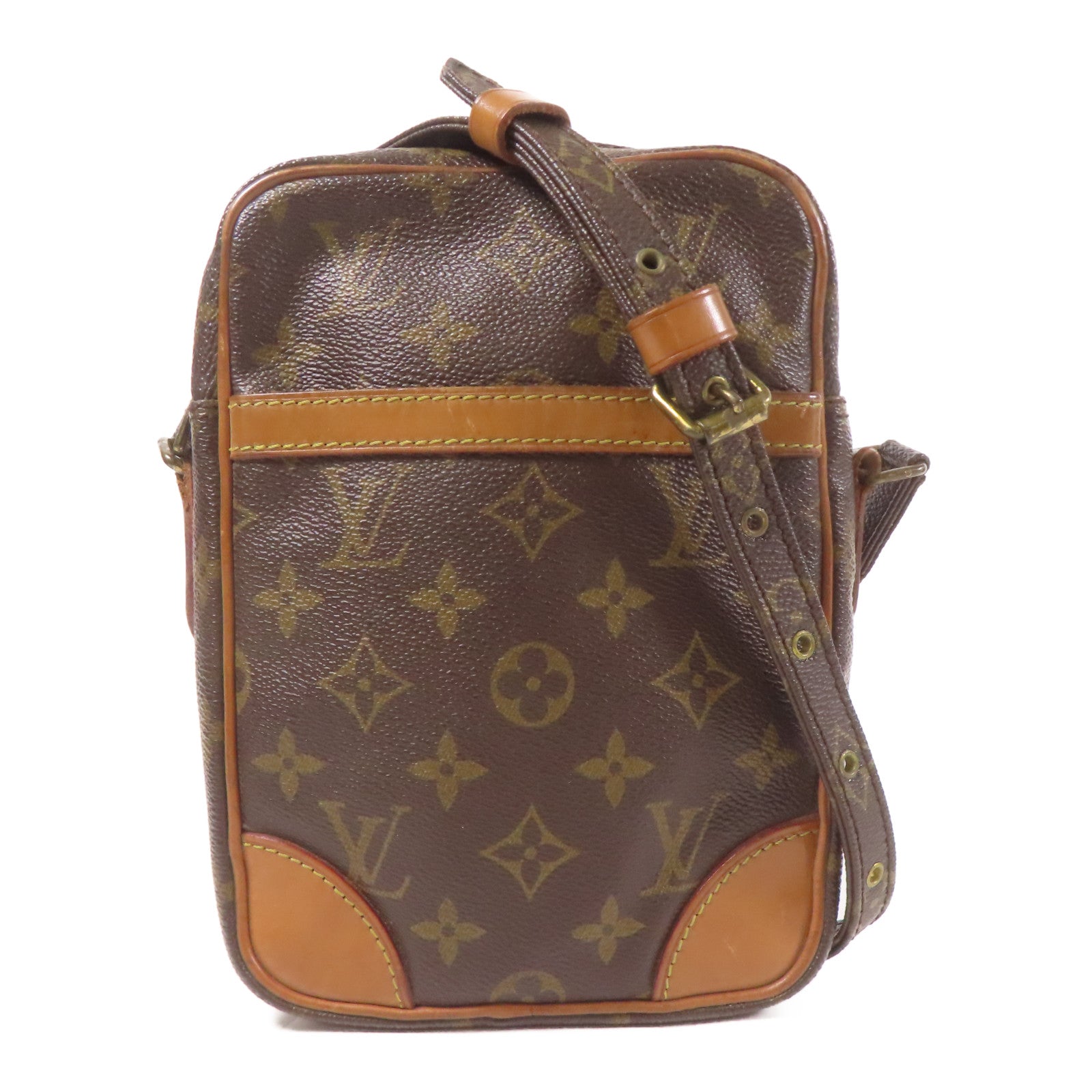 LOUIS VUITTON Monogram Danube金扣肩背袋
