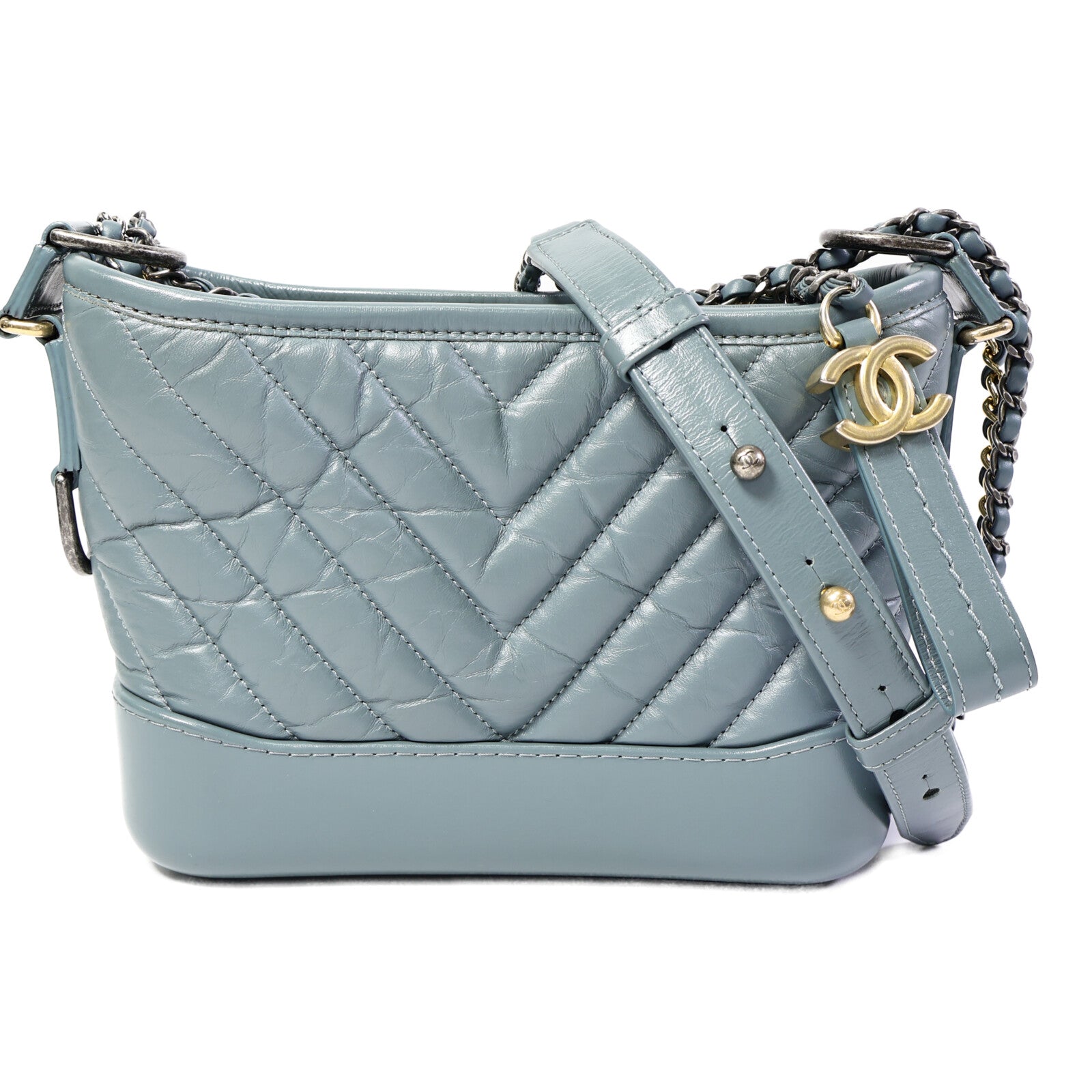CHANEL 牛皮皮革Gabrielle Small肩背袋