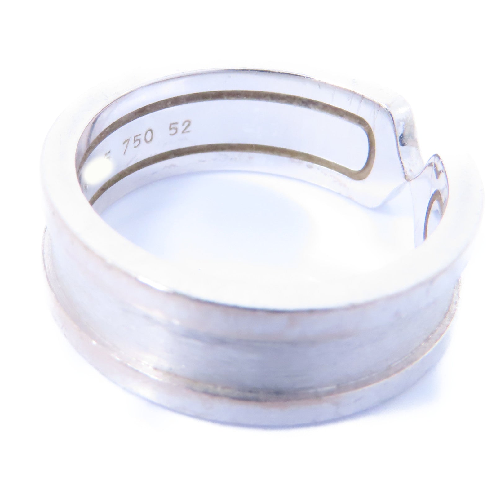 CARTIER 18K白金C2 Ring戒指Cartier#52/US#6
