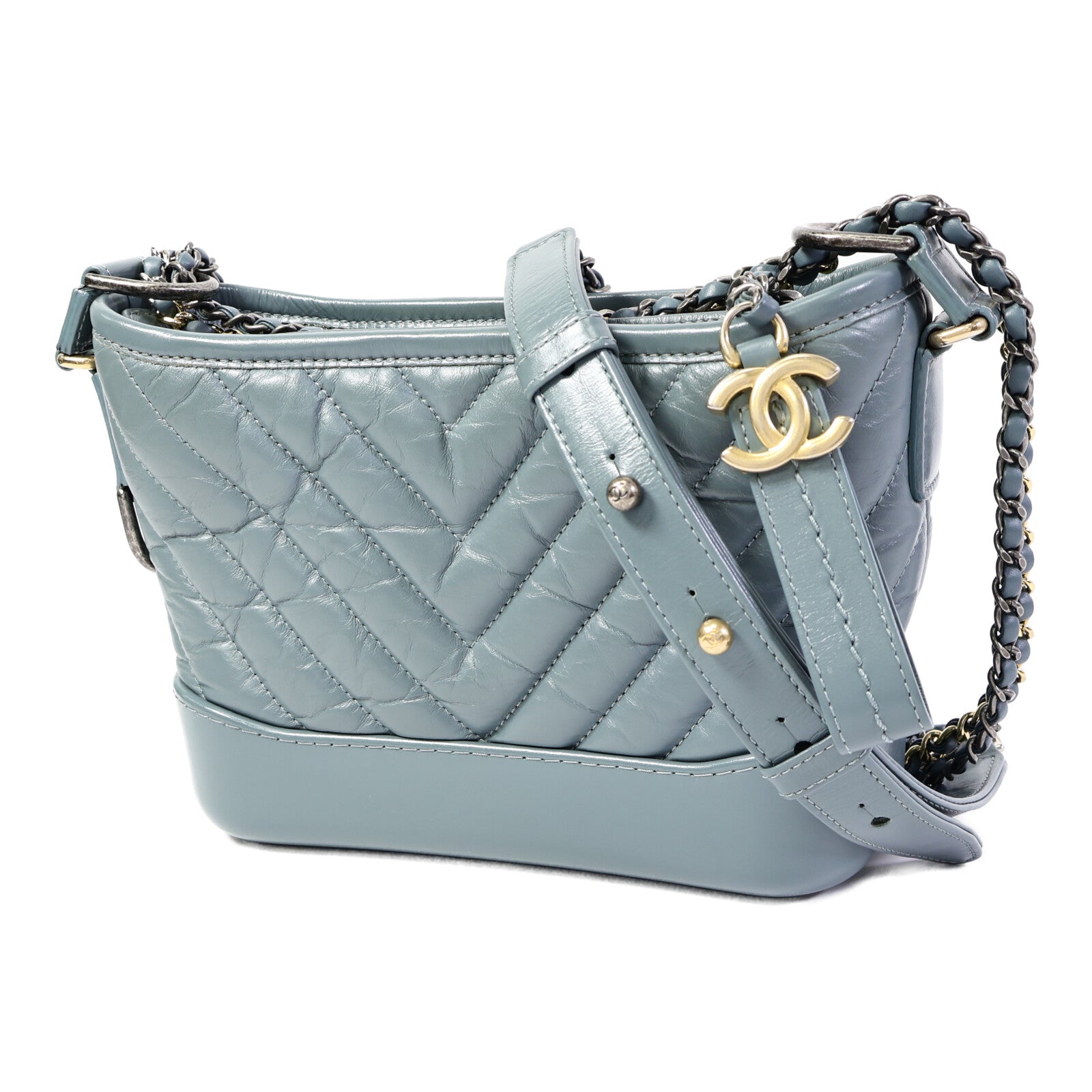 CHANEL 牛皮皮革Gabrielle Small肩背袋