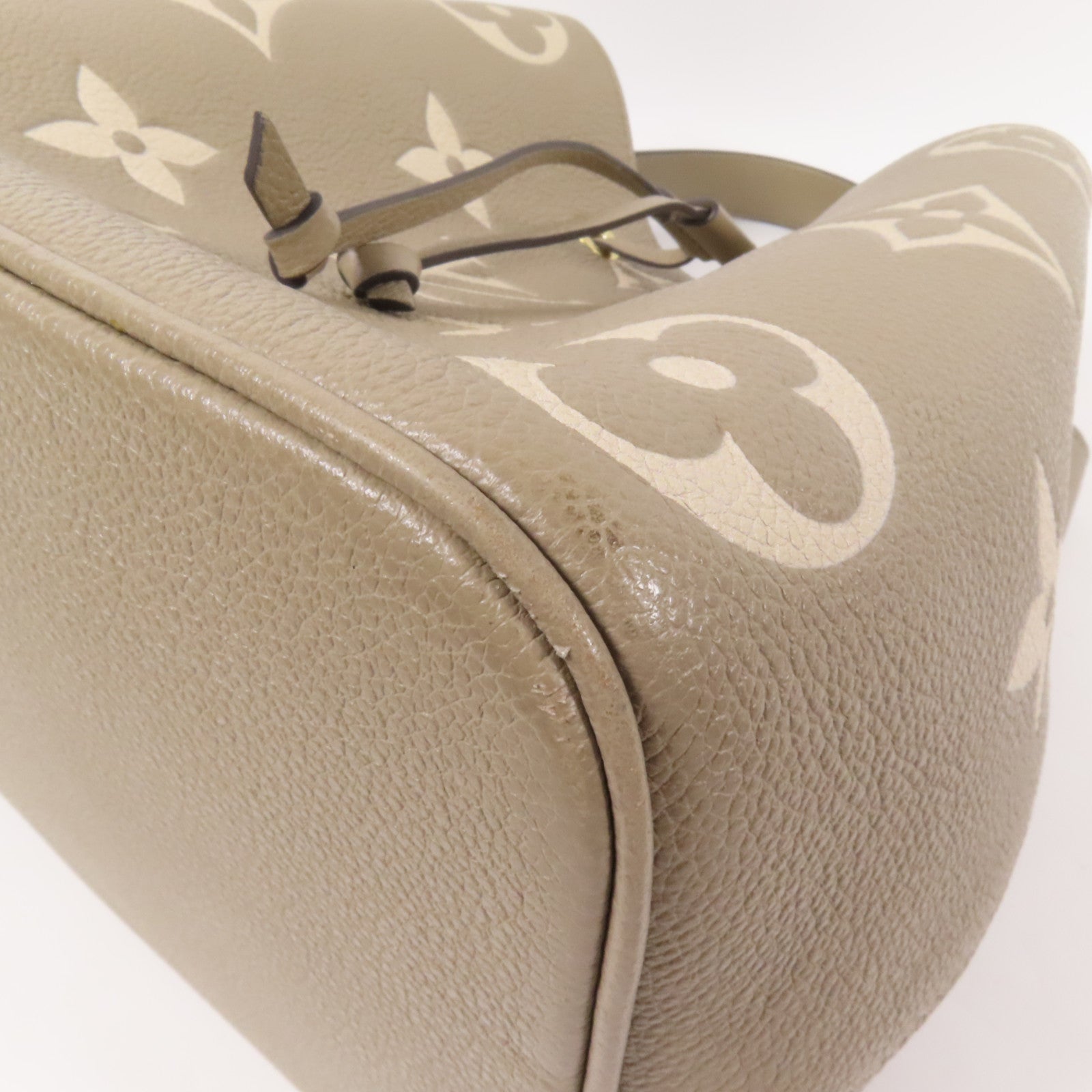 LOUIS VUITTON Monogram Empreinte Neo Noe MM金扣手挽肩背兩用袋