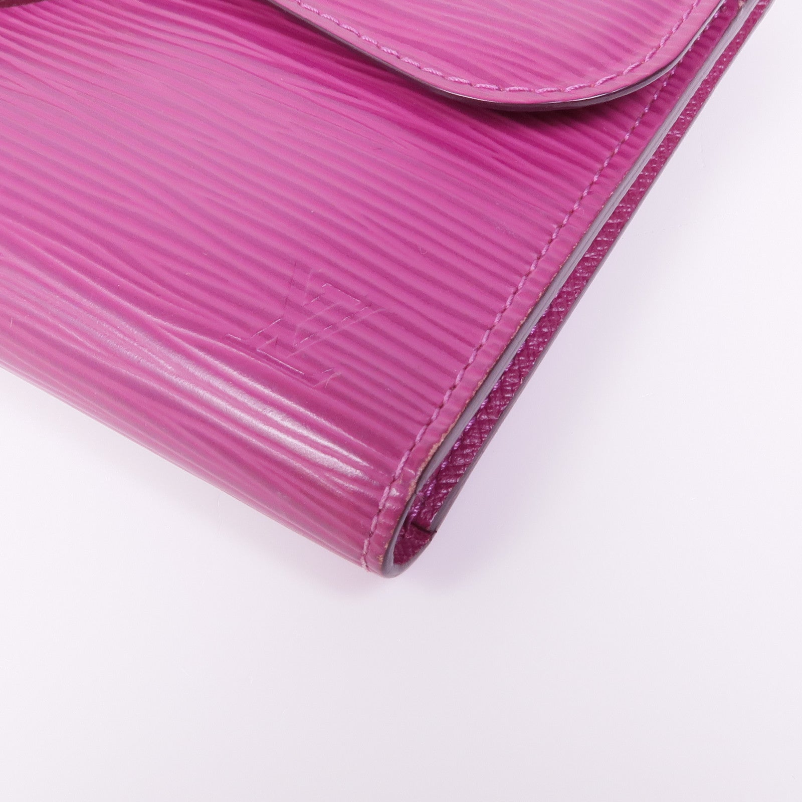 LOUIS VUITTON Epi Grenadine Eugenie銀扣長錢包