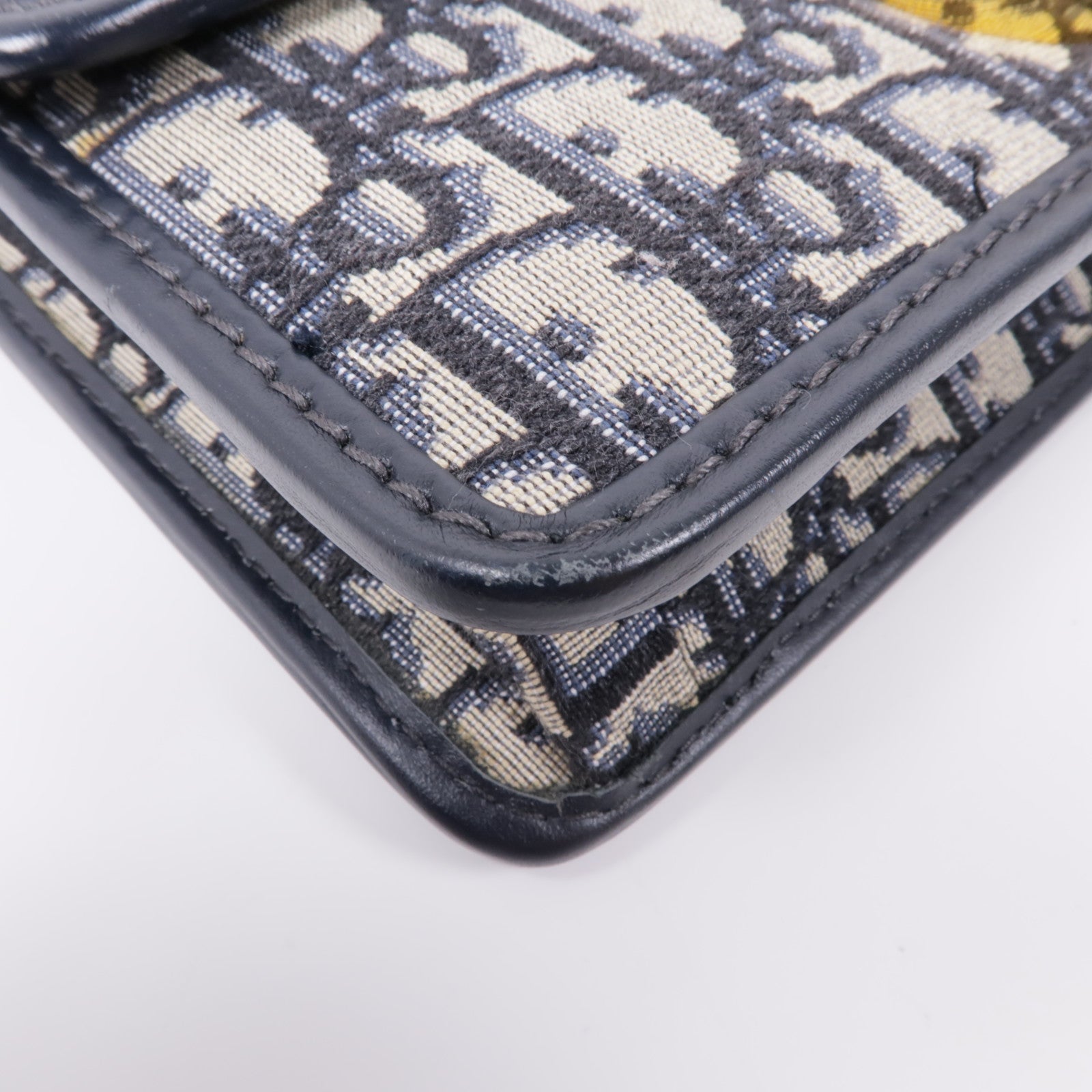 Dior 帆布30 Montaigne金扣肩背袋