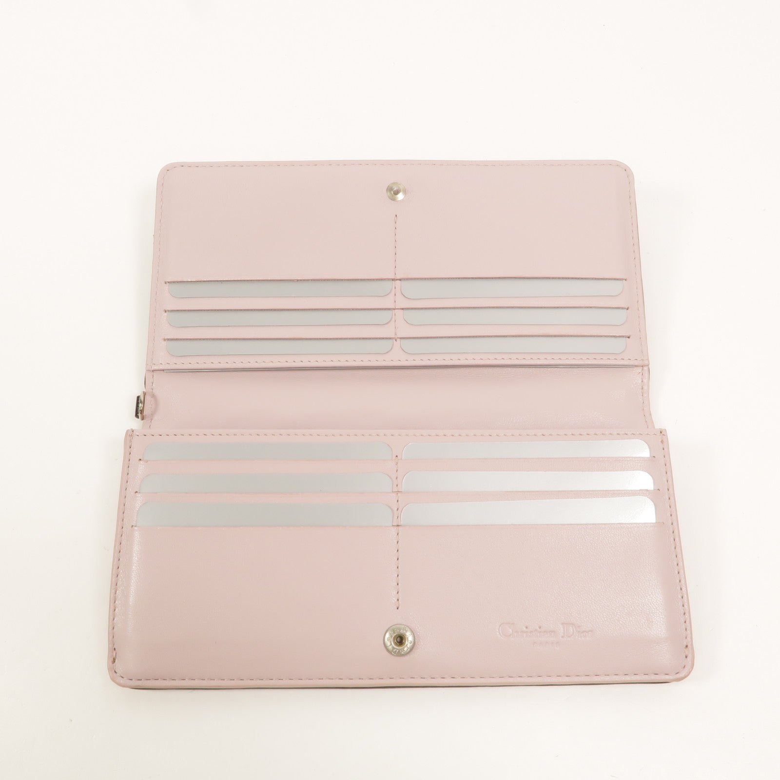Dior 羊皮皮革Long Wallet長錢包