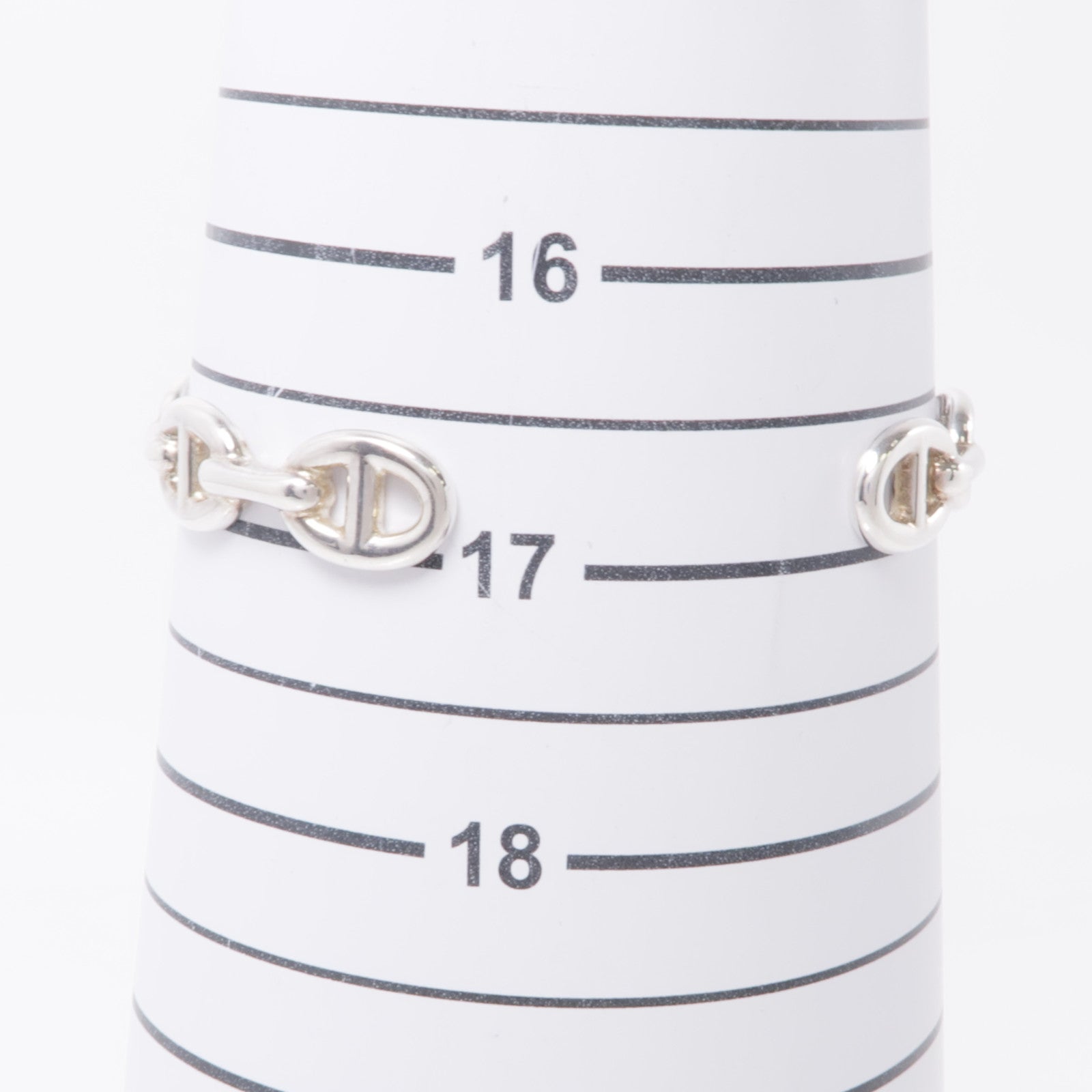 HERMES 925純銀Chaine D'Ancre Enchainee手鐲