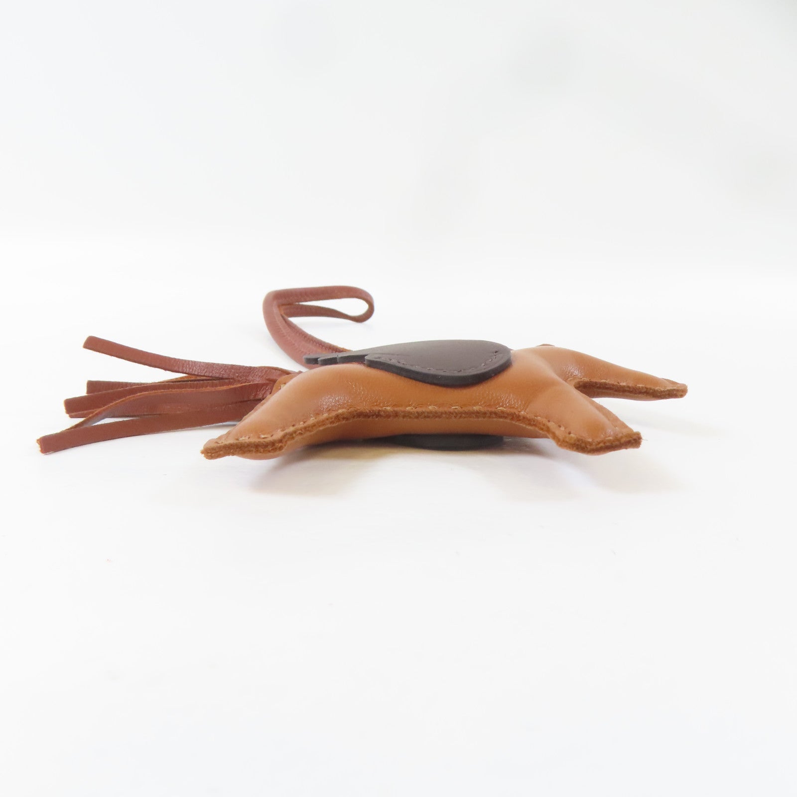 HERMES Swift皮革Rodeo PM掛飾啡色