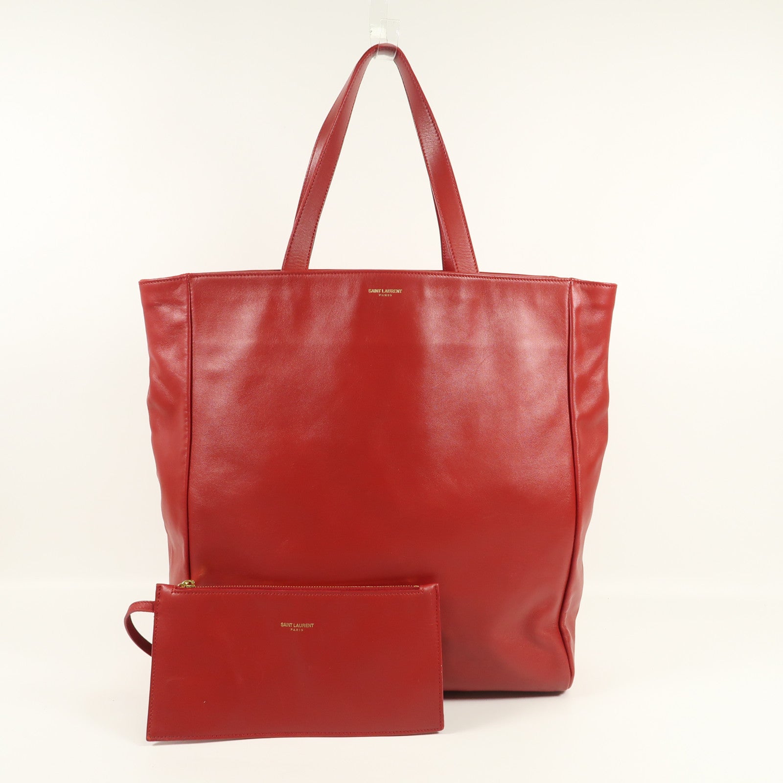 SAINT LAURENT 牛皮皮革Tote Bag肩背袋