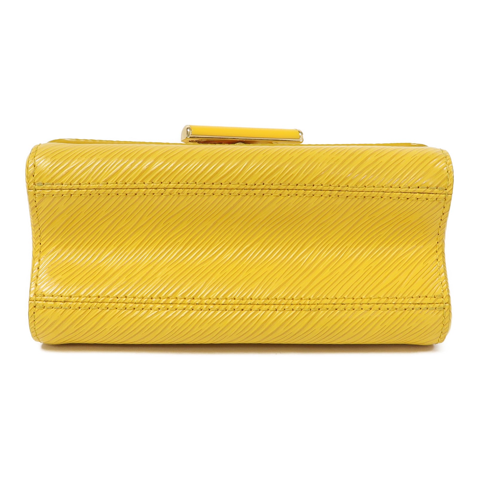 LOUIS VUITTON 【激減優惠】Epi Twist PM金扣鏈帶肩背袋黃色