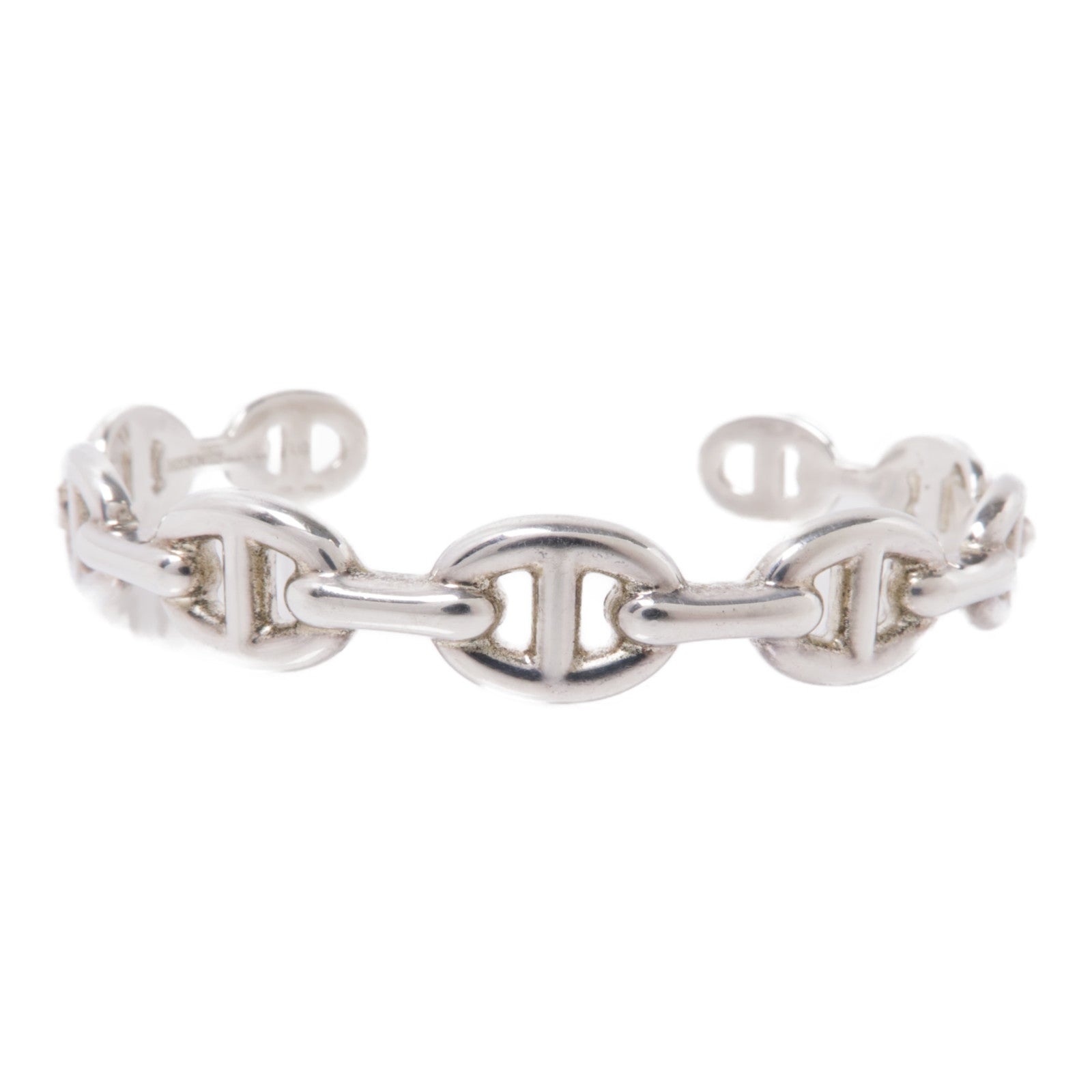 HERMES 925純銀Chaine D'Ancre Enchainee手鐲