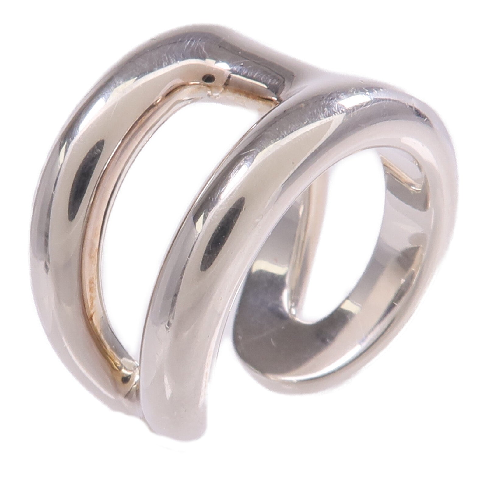 HERMES 925純銀Osmose Small Ring戒指US#4.5