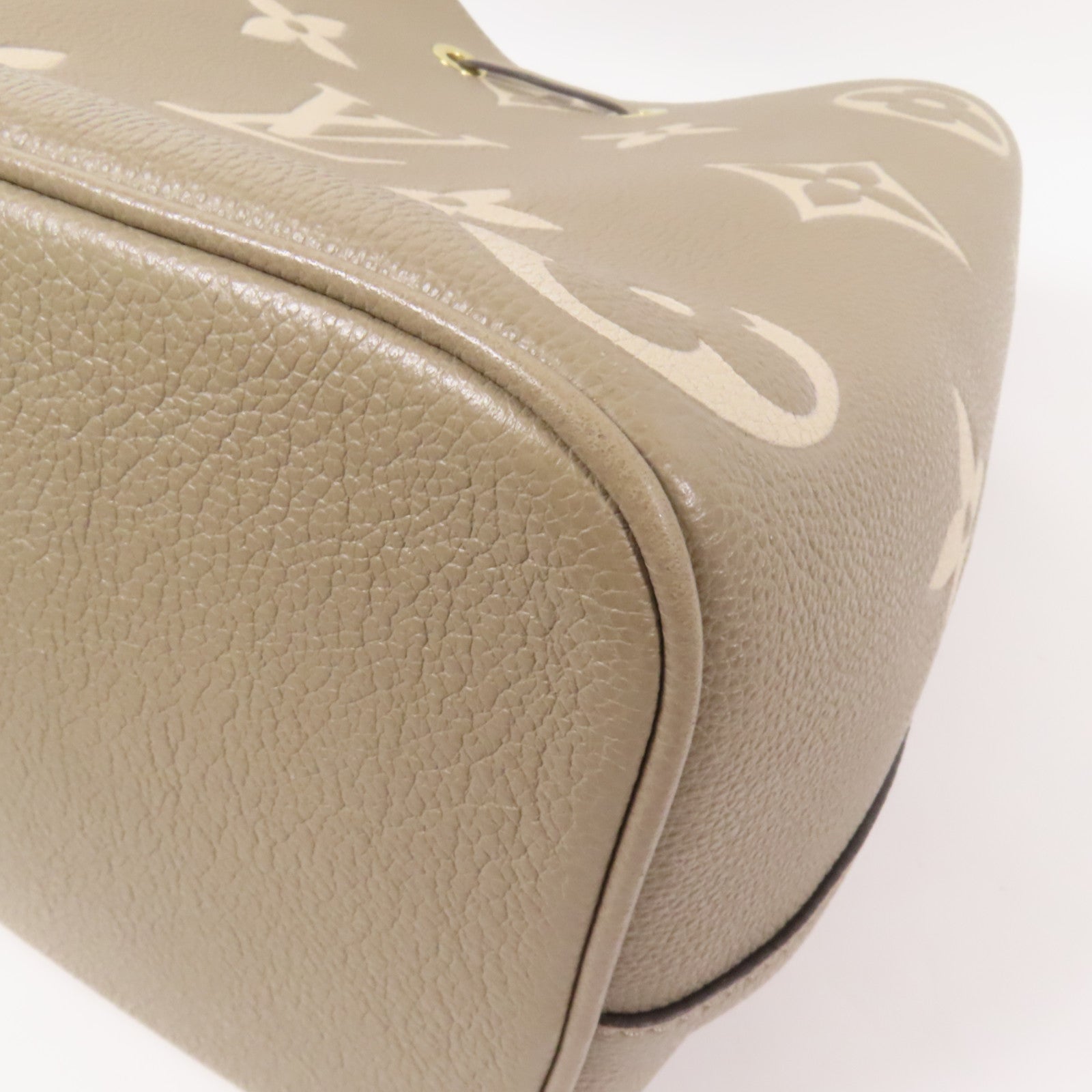 LOUIS VUITTON Monogram Empreinte Neo Noe MM金扣手挽肩背兩用袋