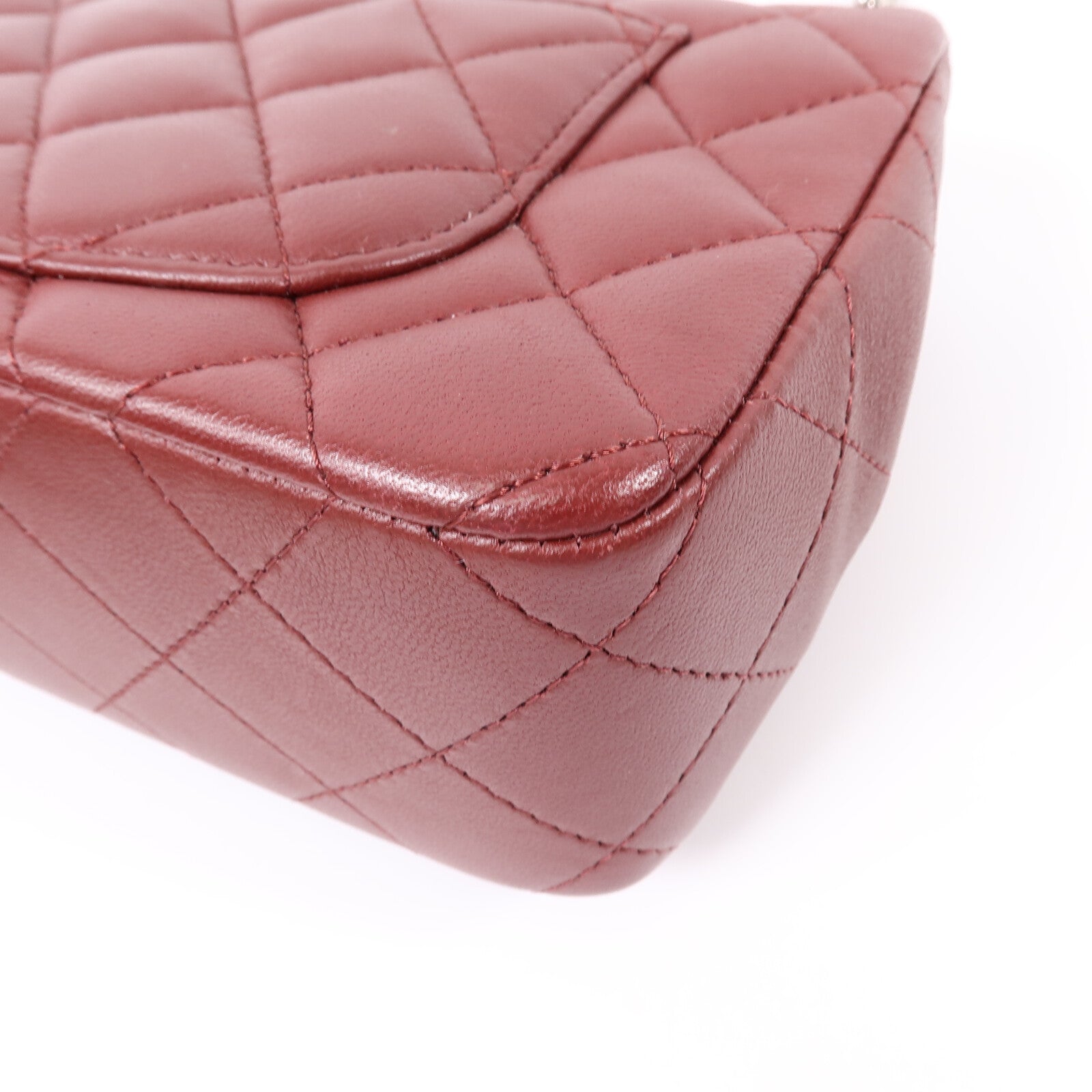 CHANEL 羊皮皮革Mini Classic 20鏈帶肩背袋