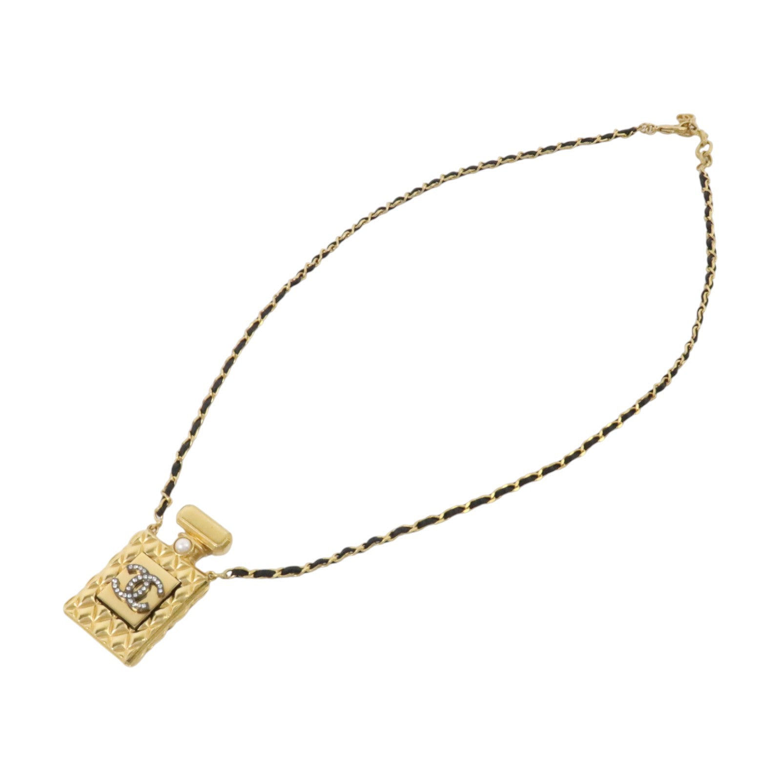 CHANEL 金属/皮革/PVC Necklace項鏈