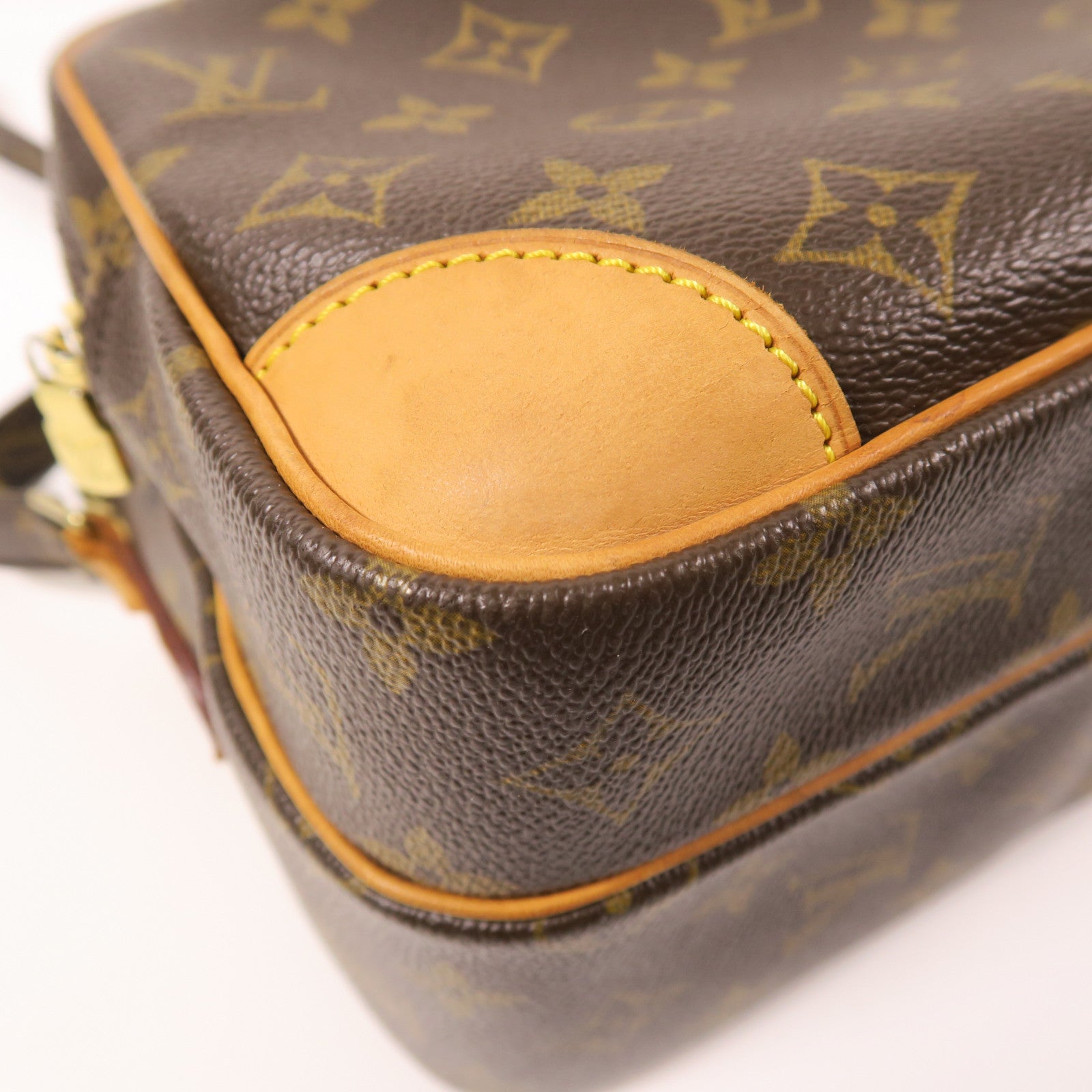 LOUIS VUITTON【激減優惠】 Monogram Nile金扣肩背袋