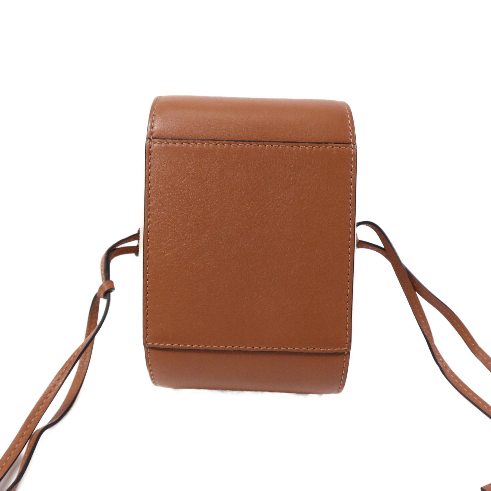 LOEWE 牛皮皮革/帆布Mini Hammock金扣手挽肩背兩用袋