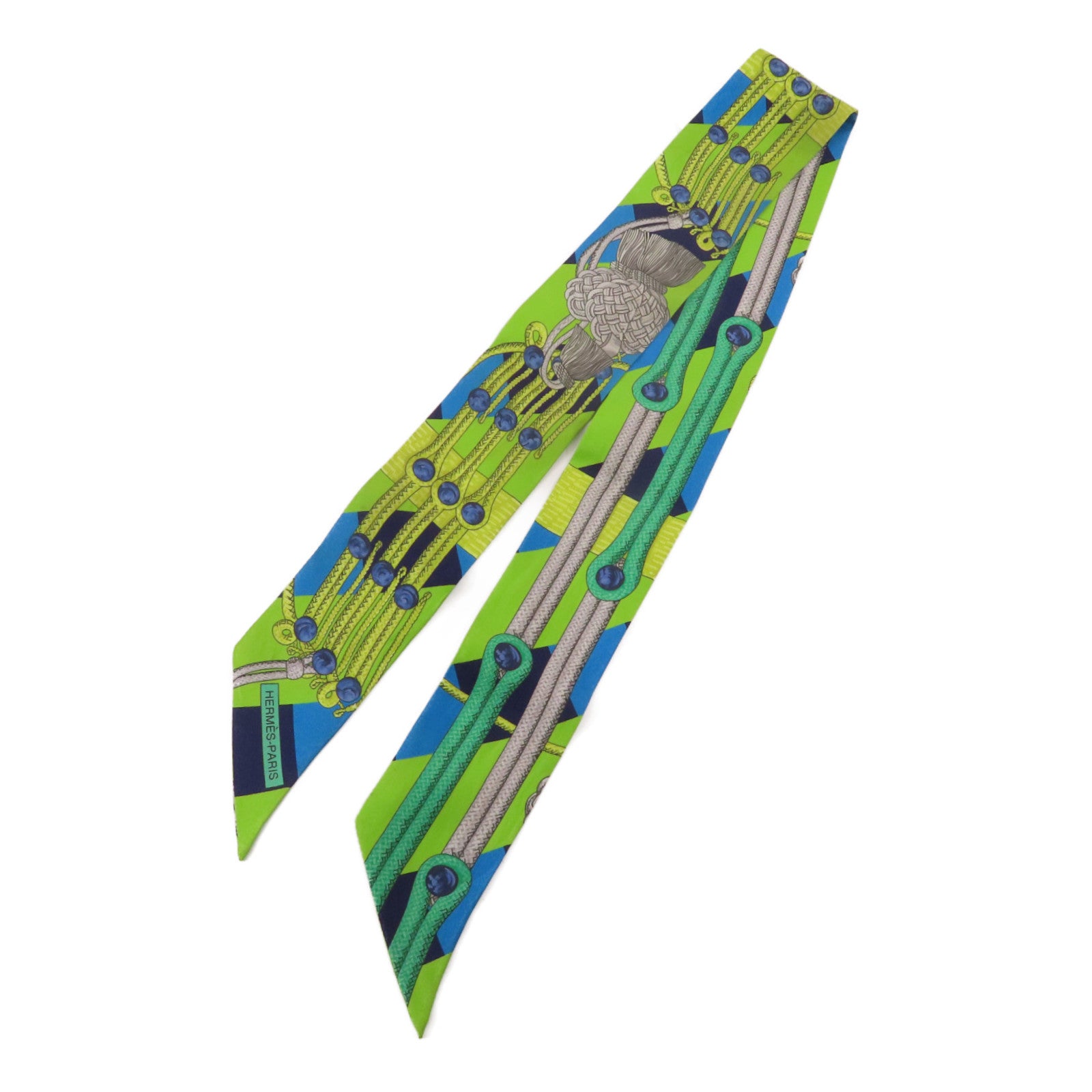 HERMES 絲質Twilly絲巾