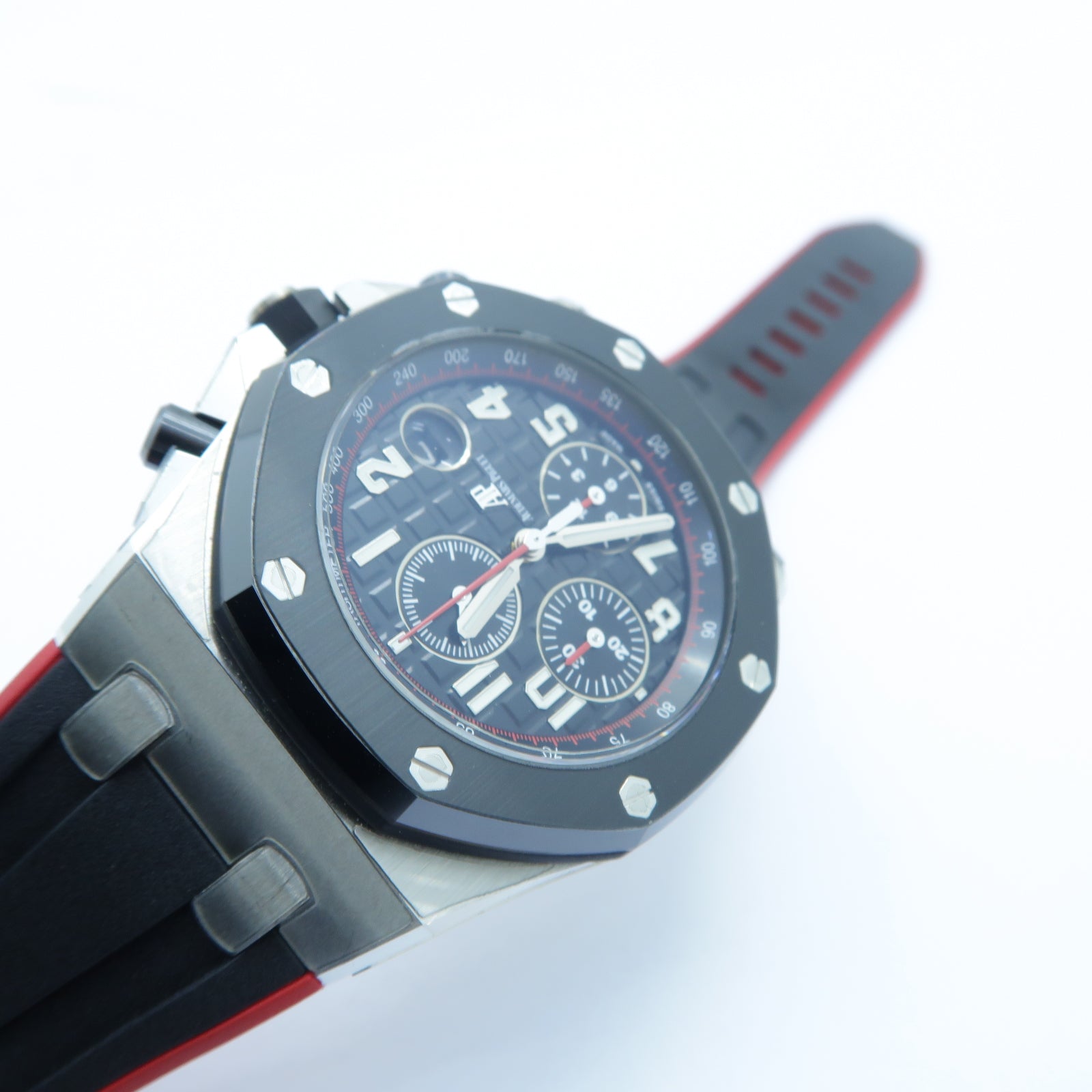 AUDEMARS PIGUET Royal Oak Offshore不鏽鋼/橡膠手錶自動機芯黑色
