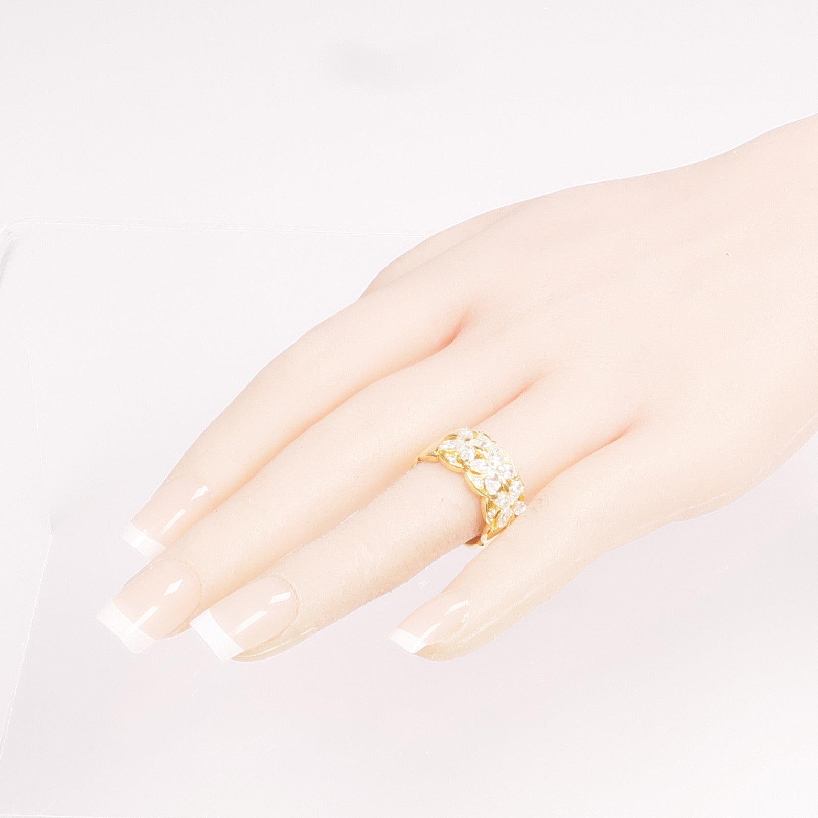 JEWELRY 【激減優惠】18K黃金Diamond Ring鑽石戒指US#6