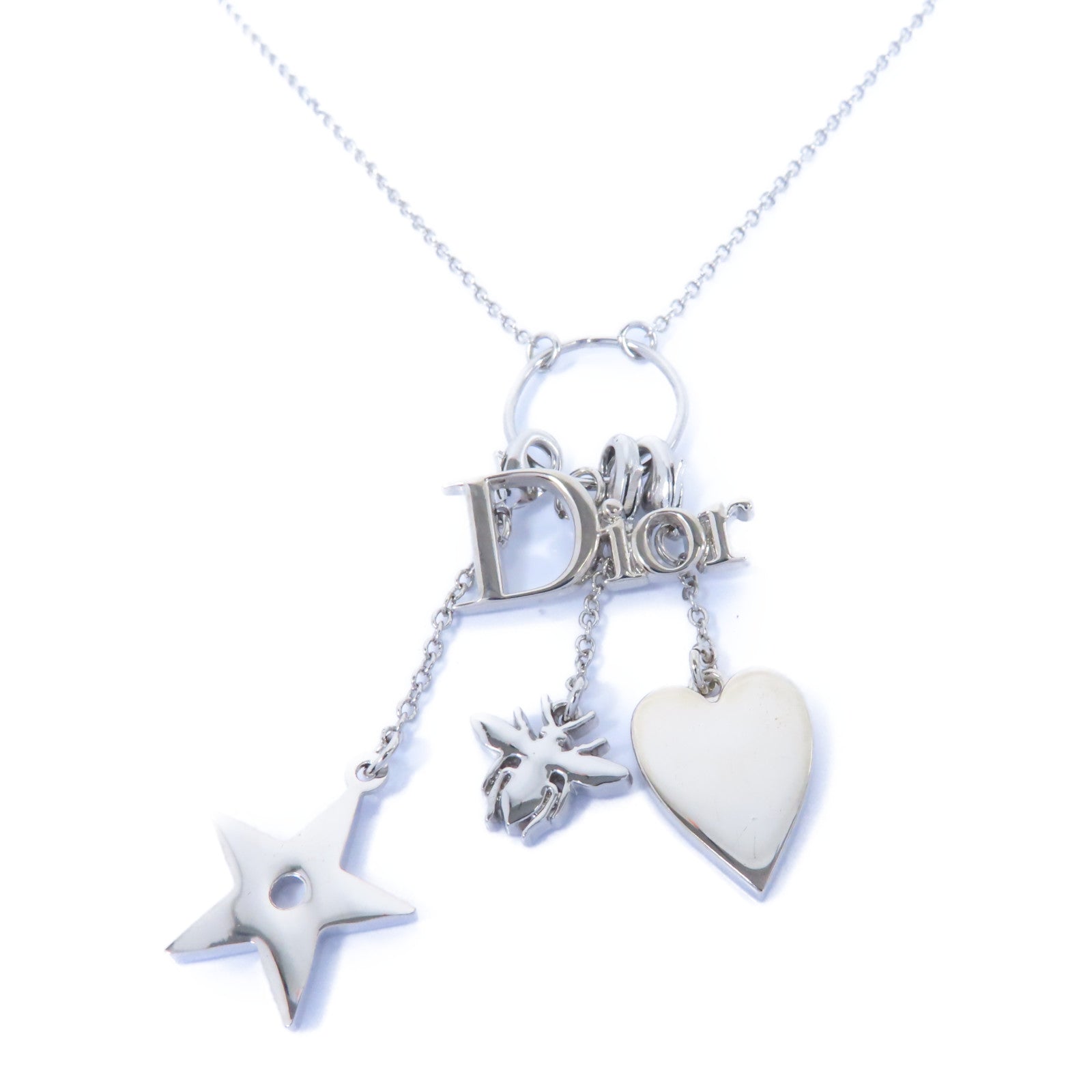 Dior 【激減優惠】金屬Necklace項鍊銀色
