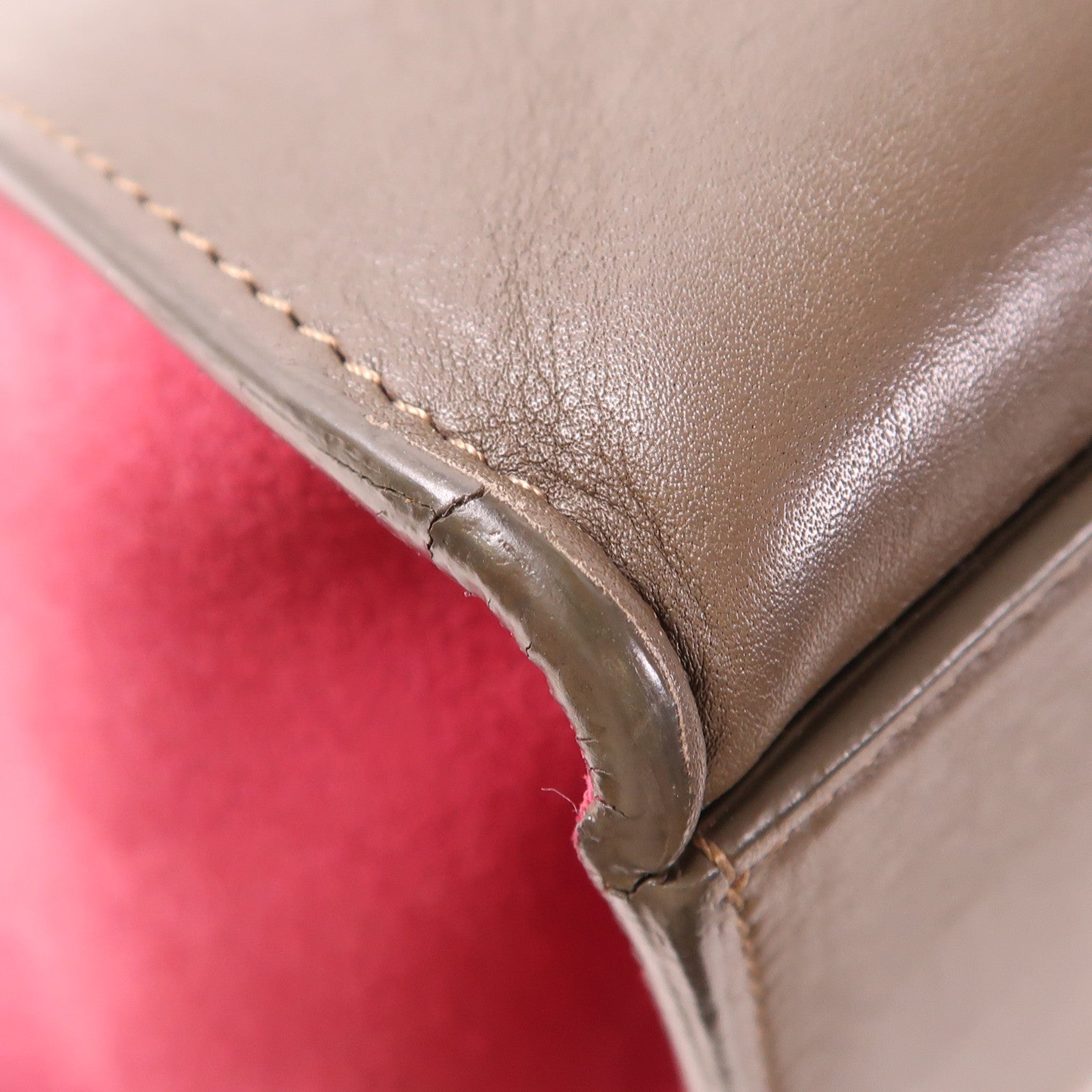 CELINE 【激減優惠】牛皮皮革Trapeze MM金扣手挽肩背兩用袋