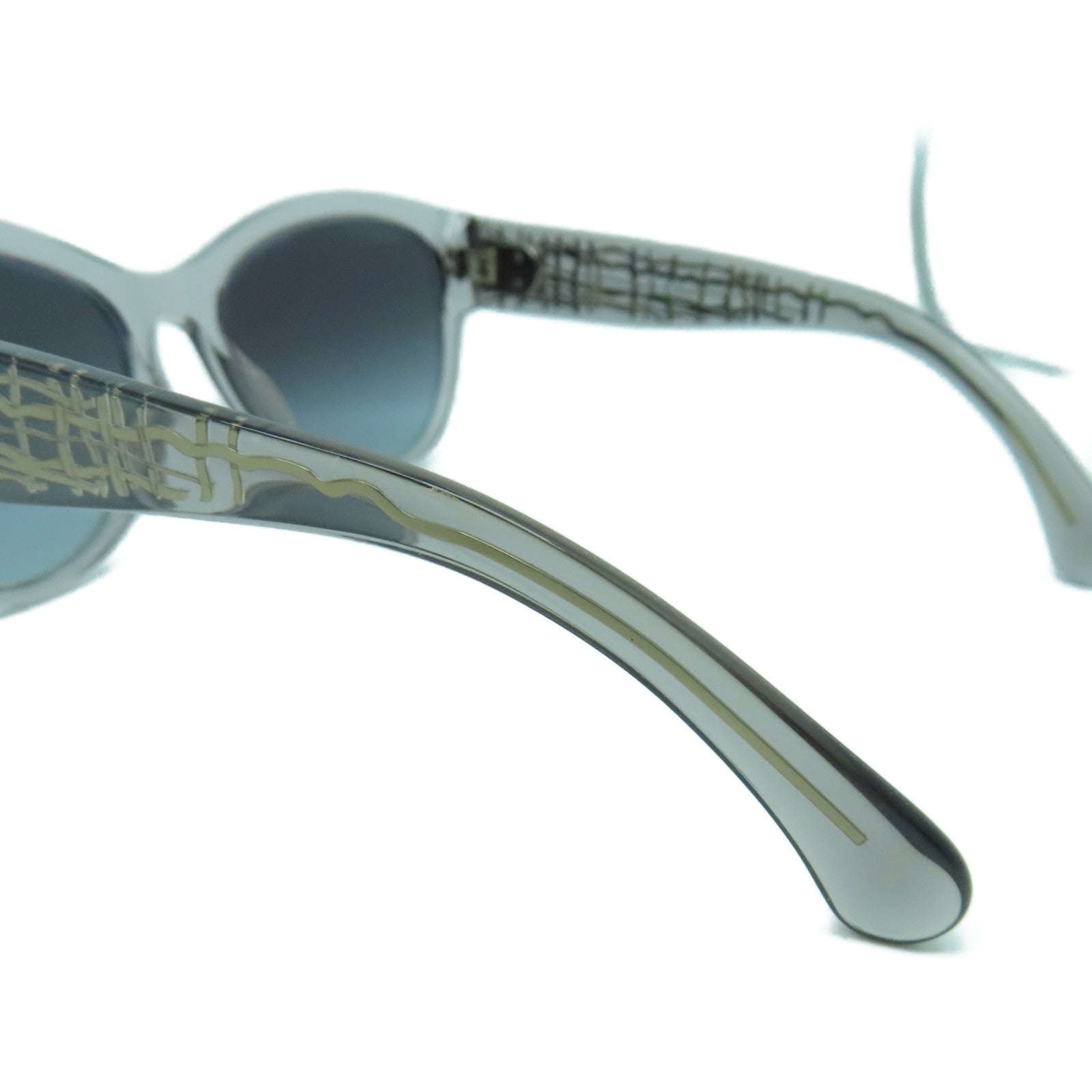 CHANEL 【激減優惠】PVC Sunglasses太陽眼鏡黑色/銀色