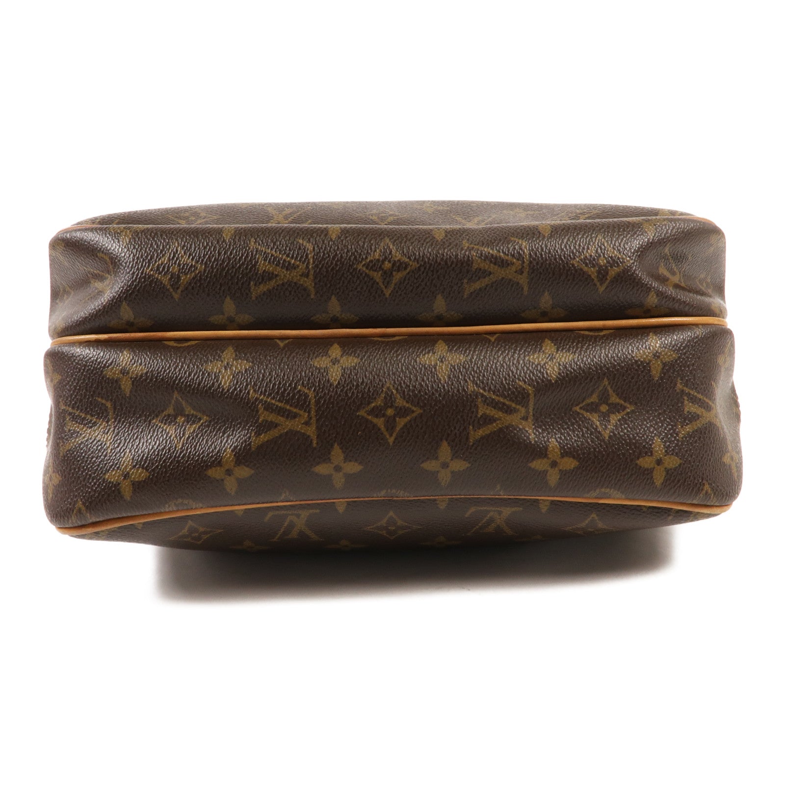 LOUIS VUITTON Monogram Reporter PM金扣肩背袋