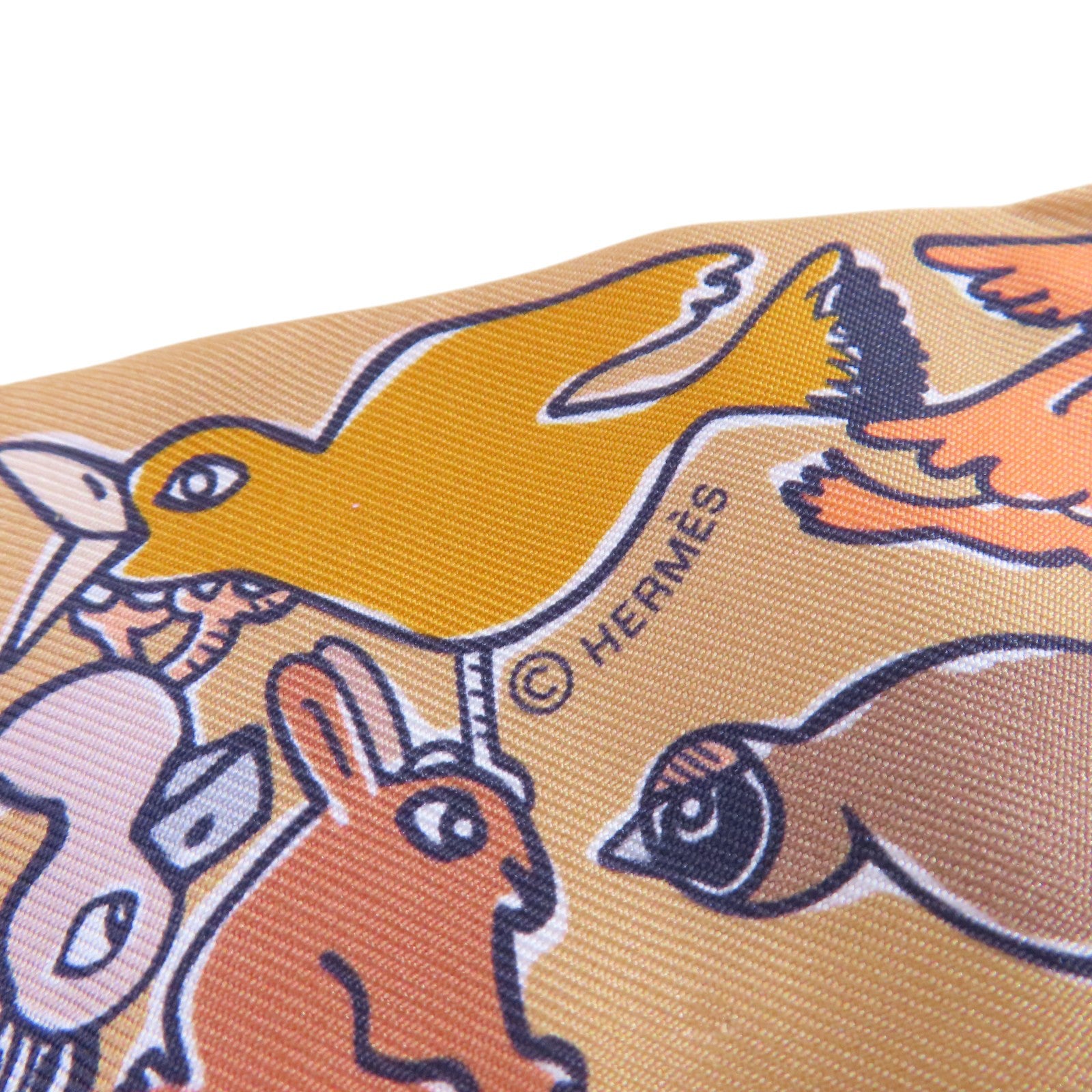 HERMES 絲質Twilly Scarf絲巾