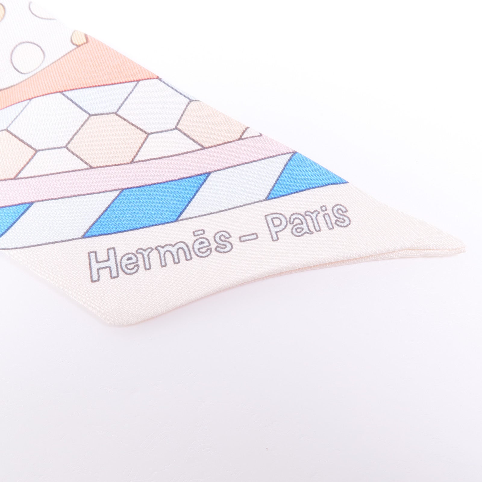 HERMES 絲質Twilly絲巾