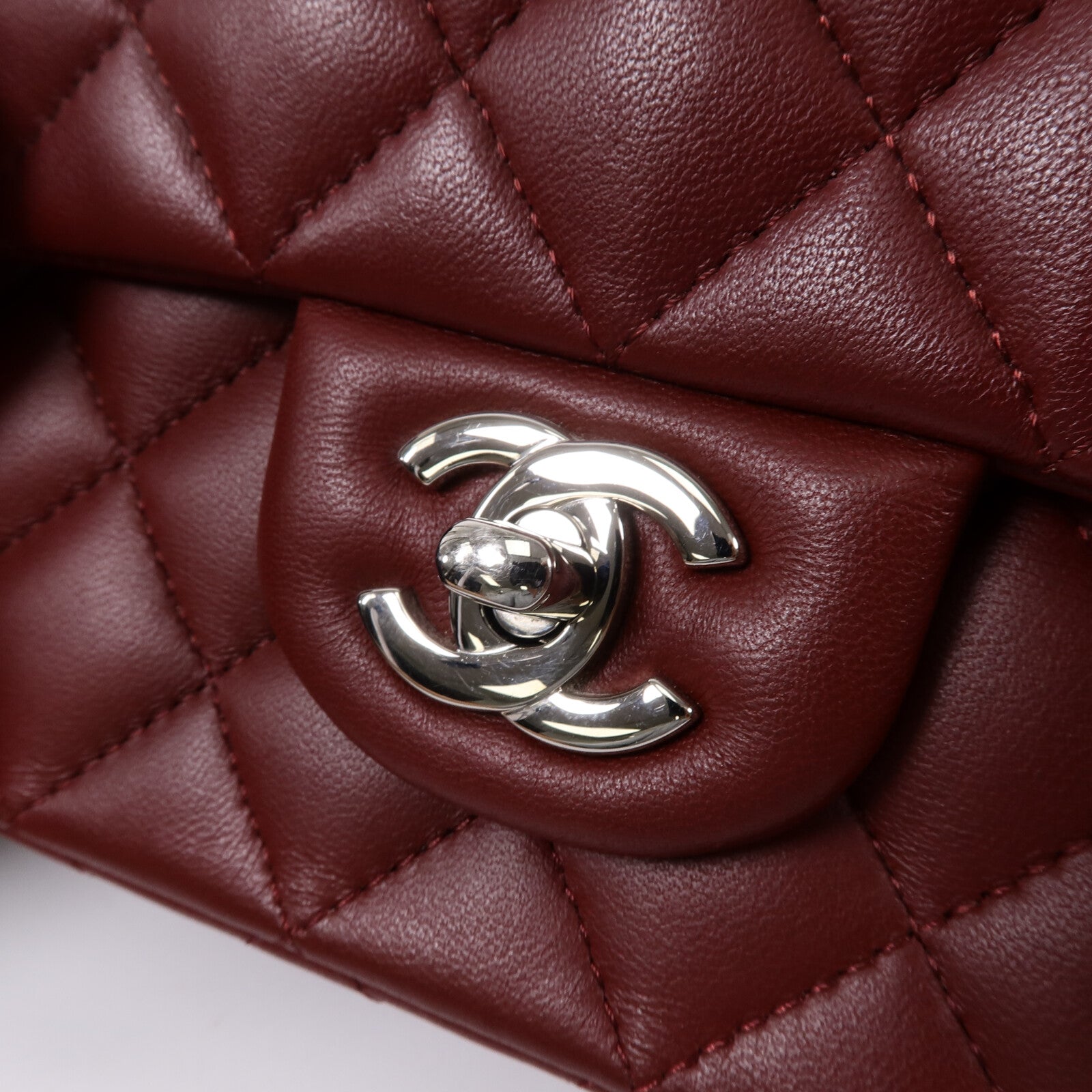 CHANEL 羊皮皮革Mini Classic 20鏈帶肩背袋