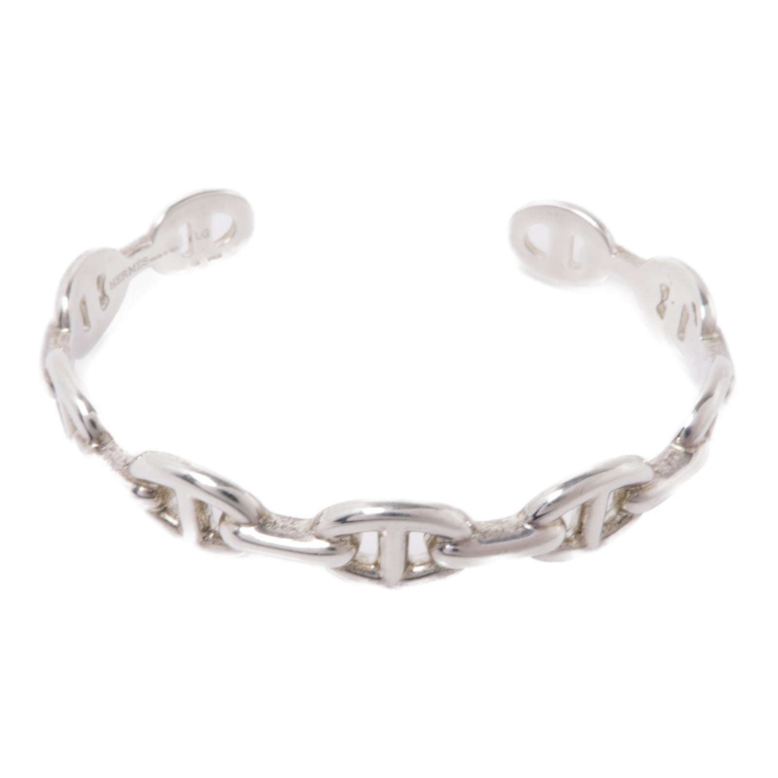 HERMES 925純銀Chaine D'Ancre Enchainee手鐲